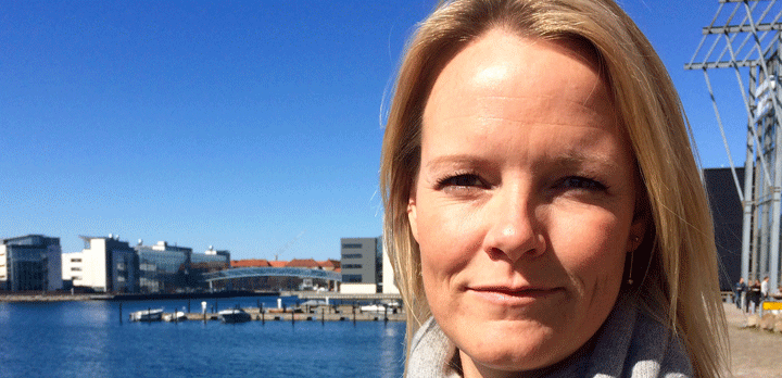Louise Kjær Nielsen - ny redaktør for TV 2 NEWS-mediemagasinet 'Presselogen'. (Foto: TV 2) 