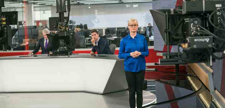 TV 2 NEWS’ newsroom in 2016. (Photo: Per Arnesen / TV 2)