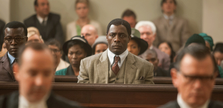 Idris Elba i titelrollen i det britisk-sydafrikanske drama 'Mandela: Vejen til frihed'. (Foto: MGM / TV 2)