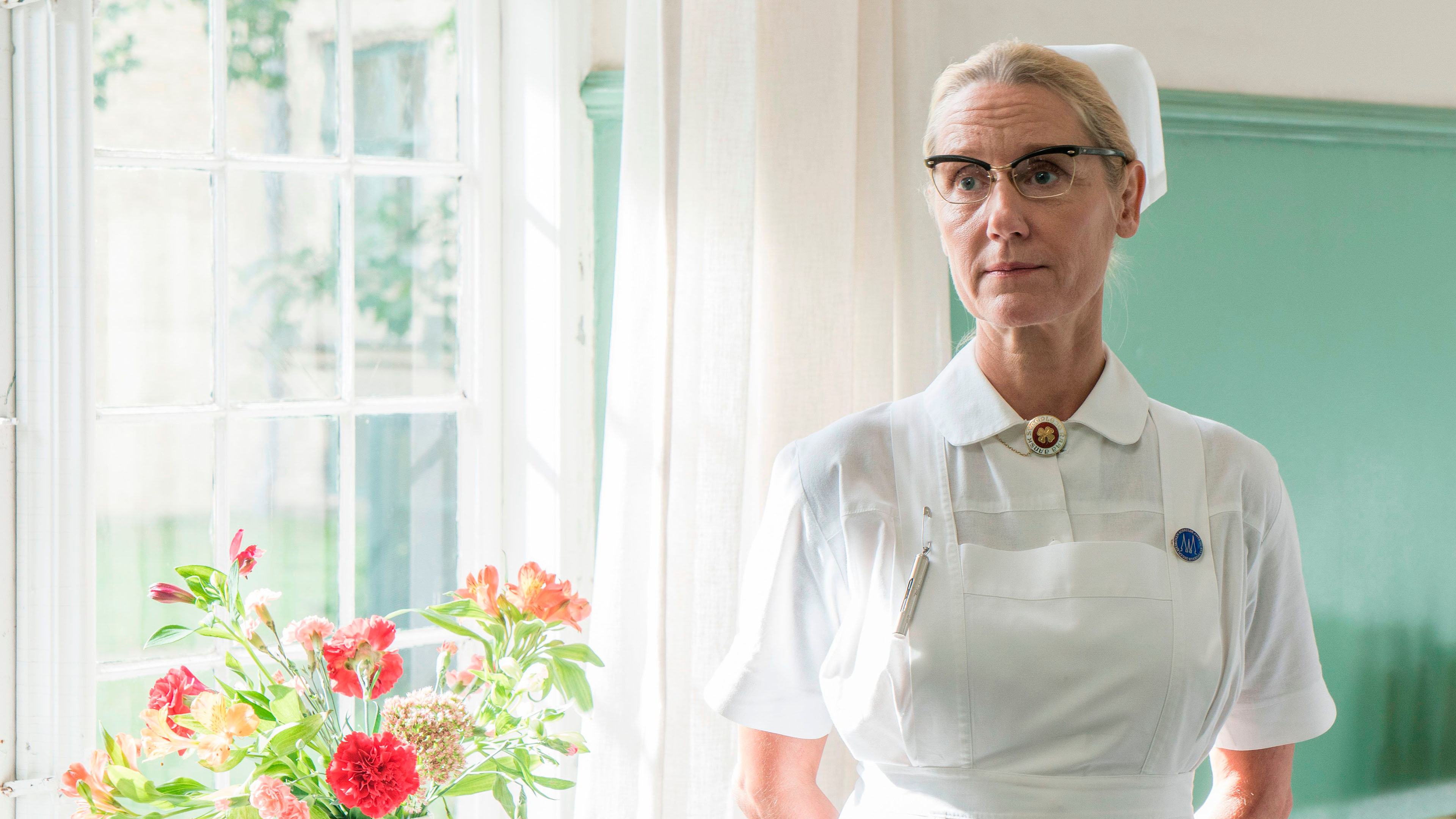 Anette Støvelbæk som Ruth Madsen i 'Sygeplejeskolen IV' fra 2020.