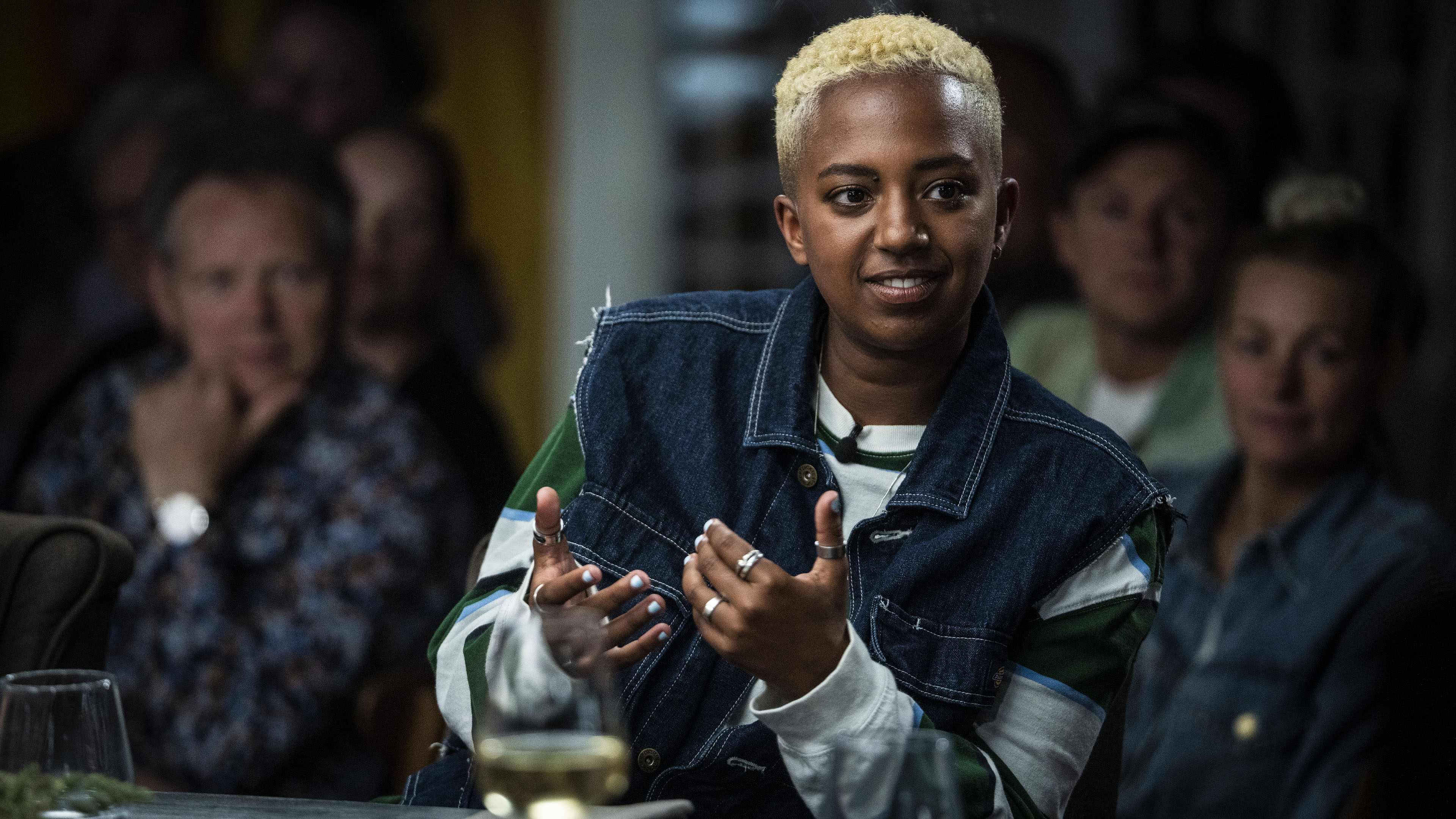 Mekdes i 'Toppen af poppen'.