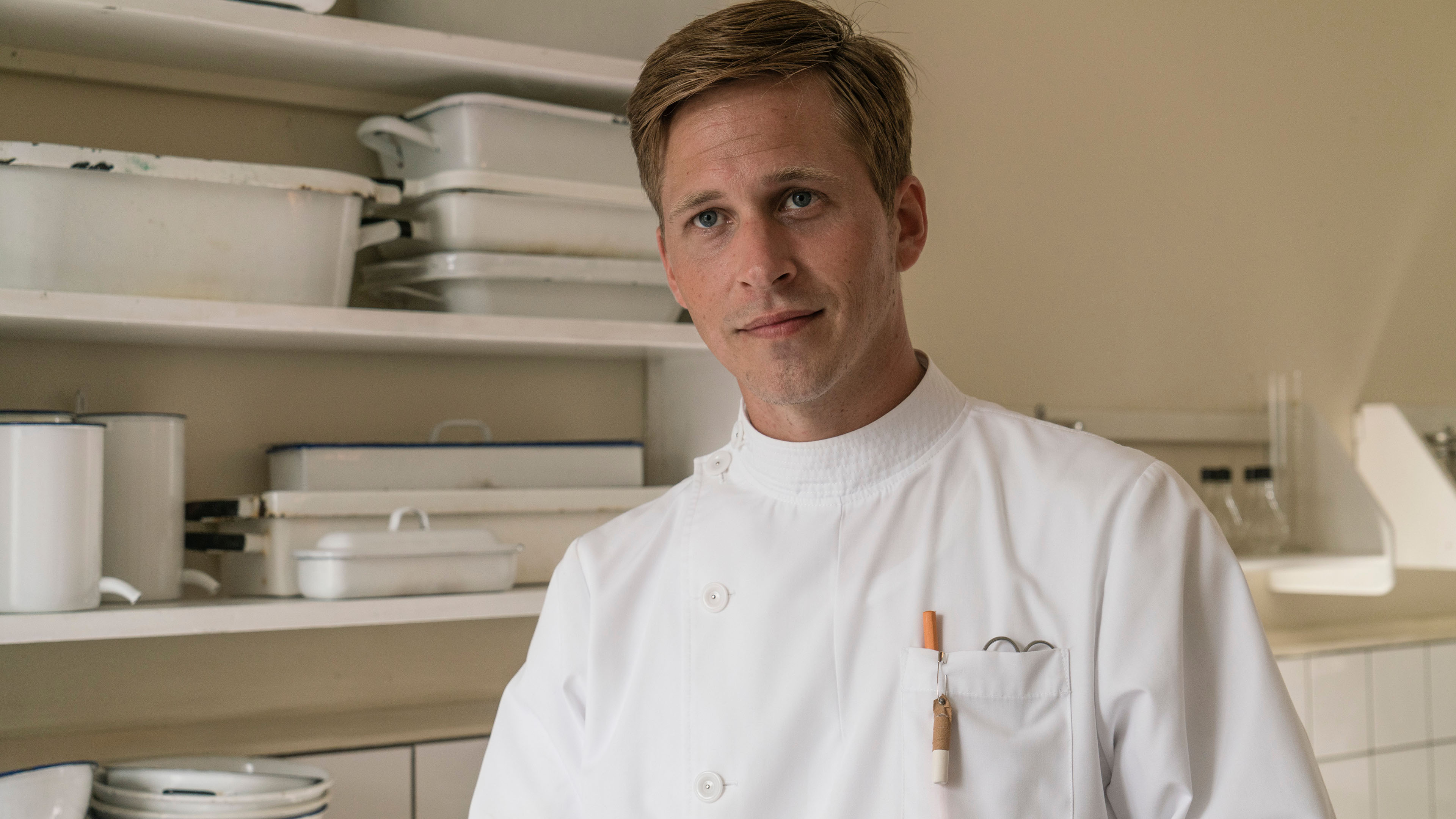 Jakob Åkerlind som Aksel Rasmussen i 'Sygeplejeskolen III' fra 2020.