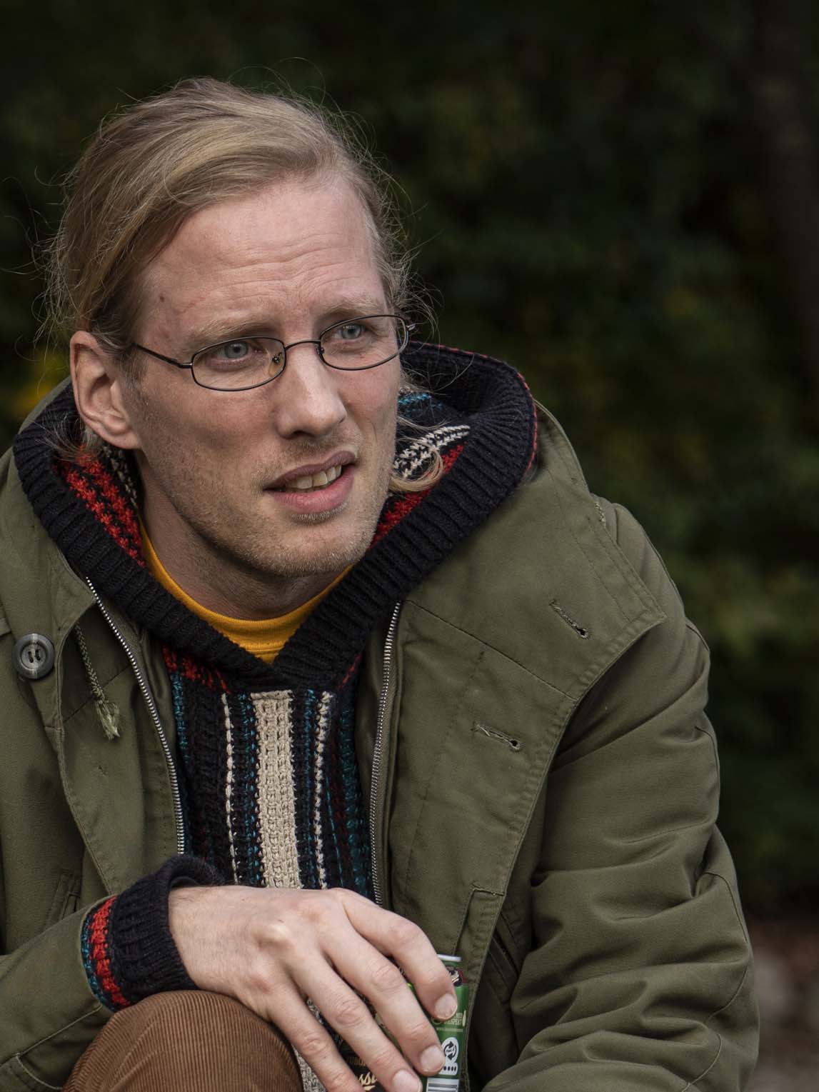 Uffe (Kristoffer Fabricius) i 'Rita'. 