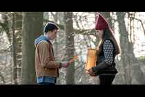 Lasse (Albert Harson) og Tinka (Josephine Chavarria Højbjerg)