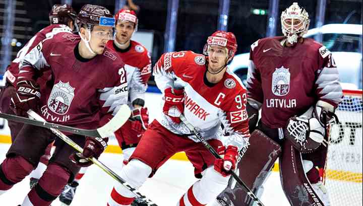 Danmarks sidste gruppekamp mod Letland ved VM i ishockey, som desværre betød, at Danmark ikke kom videre til slutrunden. (Foto: Henning Bagger / Ritzau / Scanpix / TV 2)