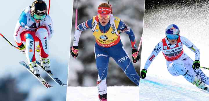 Verdens bedste alpinløbere indtager TV 2 SPORT fra 7. til og med 19. februar, hvor vi runder VM af med mændenes slalomløb. (Fotos: Scanpix / TV 2)