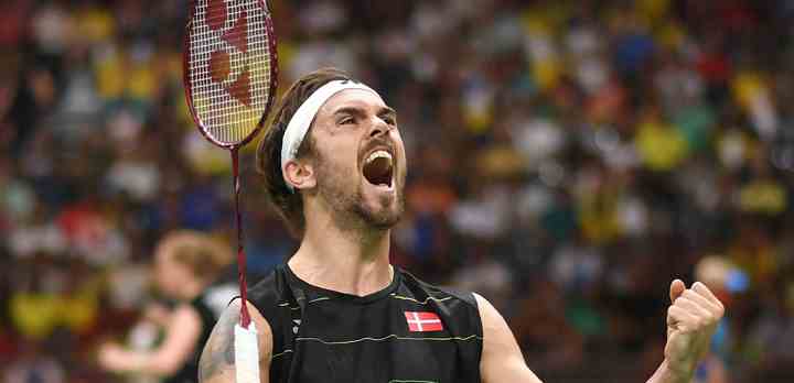 Badmintonspilleren Jan Ø. Jørgensen er en af de danske stjerner, som kan følges på TV 2 SPORT. (Foto: Scanpix / TV 2)