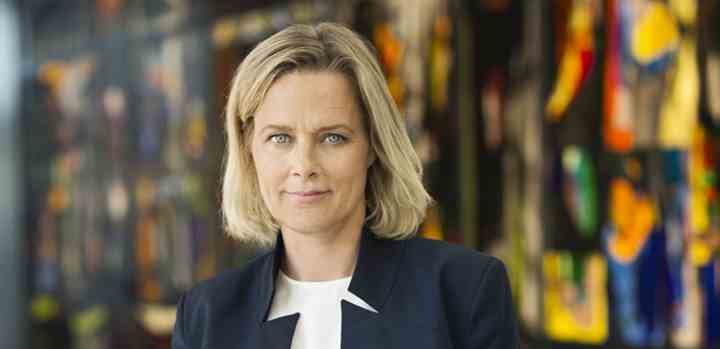 TV 2s administrerende direktør, Anne Engdal Stig Christensen. (Foto: Miklos Szabo / TV 2)