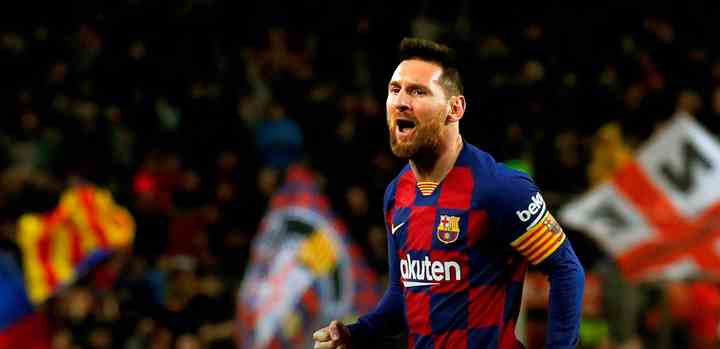 Lionel Messi og FC Barcelona skal i kamp søndag aften på TV 2 SPORT X mod Villareal. Kampen kommenteres af Thomas Kristensen og Andreas Laudrup. (Foto: Ritzau Scanpix / TV 2)