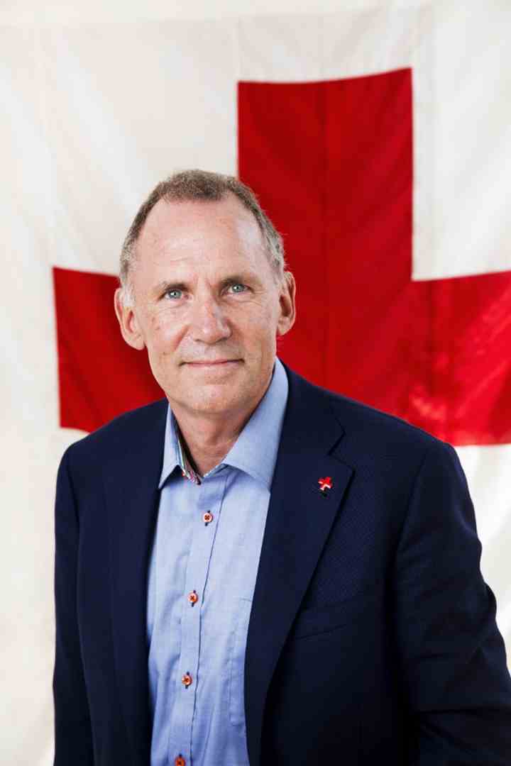 Røde Kors' generalsekretær, Anders Ladekarl.