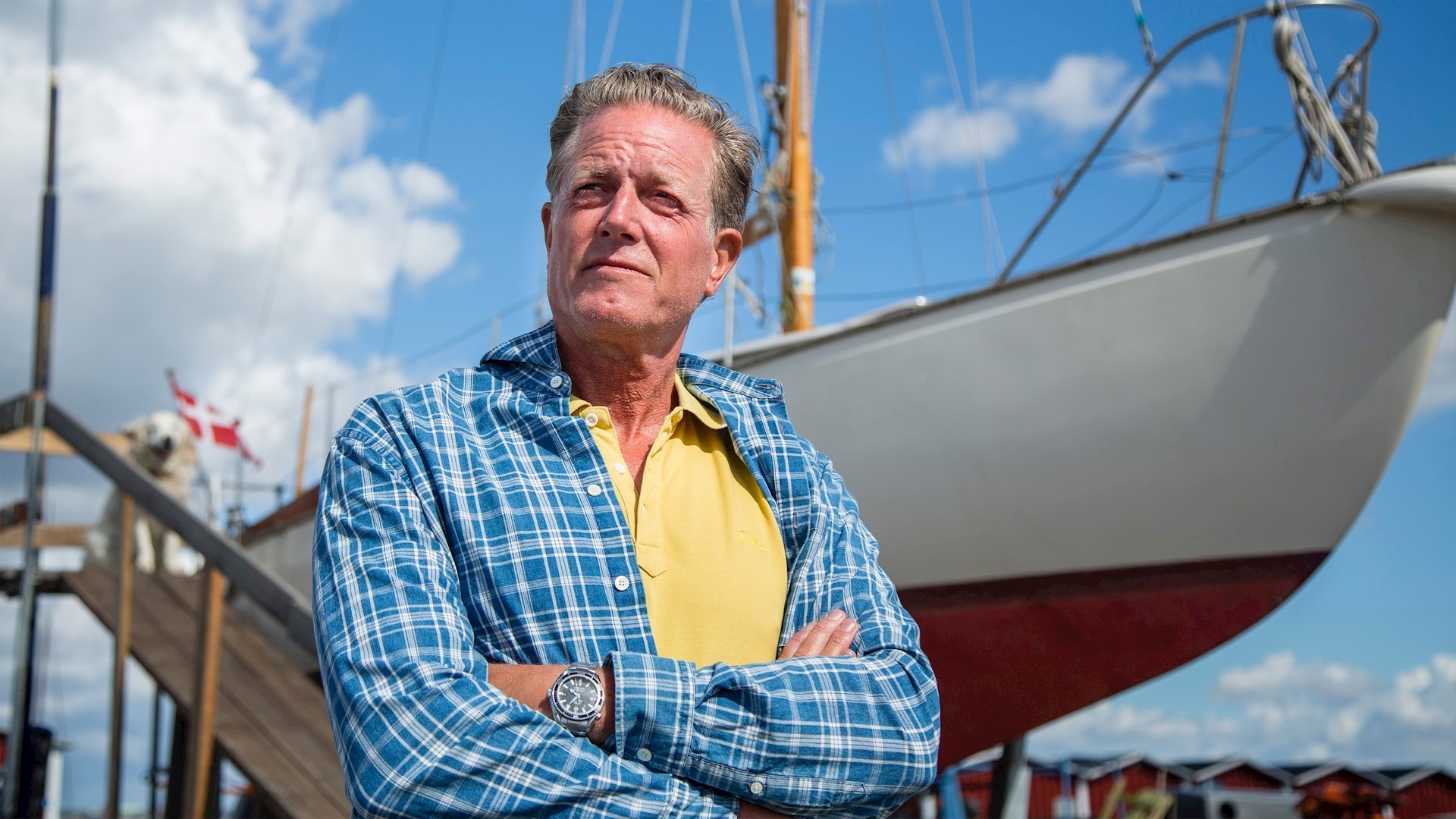 Peter Mygind som Dan Sommerdahl i 'Sommerdahl' fra 2021.