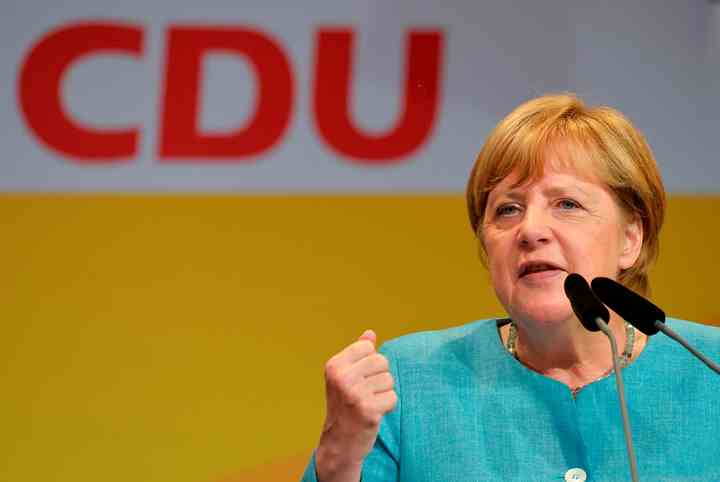 Mikkel Hertz får som korrespondent en afgørende rolle i TV 2s dækning af et spændende efterår i tysk politik, hvor Angela Merkel træder tilbage efter mere end 15 år som forbundskansler. (Arkivfoto: Thomas Kienzle / Ritzau Scanpix / TV 2)