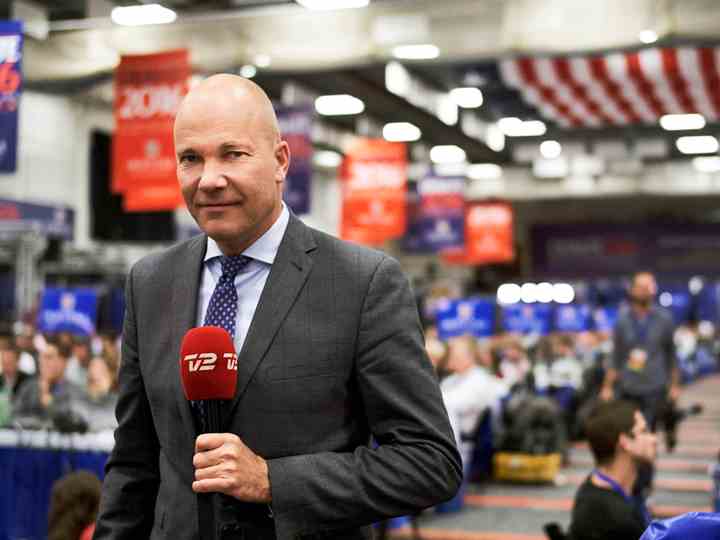 Jesper Steinmetz fortsætter som TV 2s korrespondent i USA, hvorfra han har rapporteret i mere end ti år. (Foto: Adam Jandrup / TV 2)