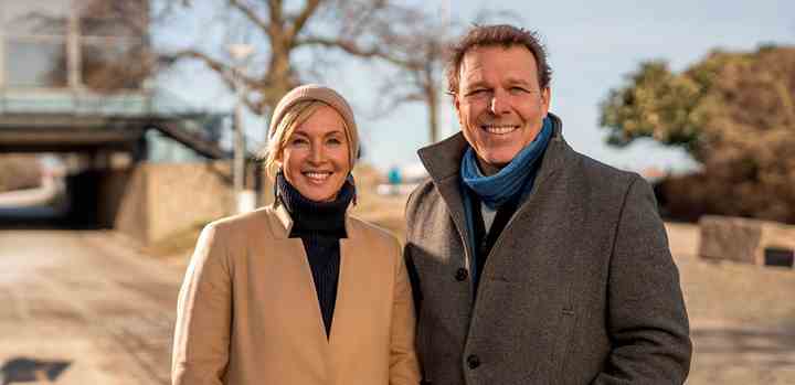 Natasja Crone og Mikkel Beha Erichsen er værter for TV 2s aktualitetsshow 'Det bli'r godt igen' søndag 7. marts klokken 20.00. (Foto: Per Arnesen / TV 2)