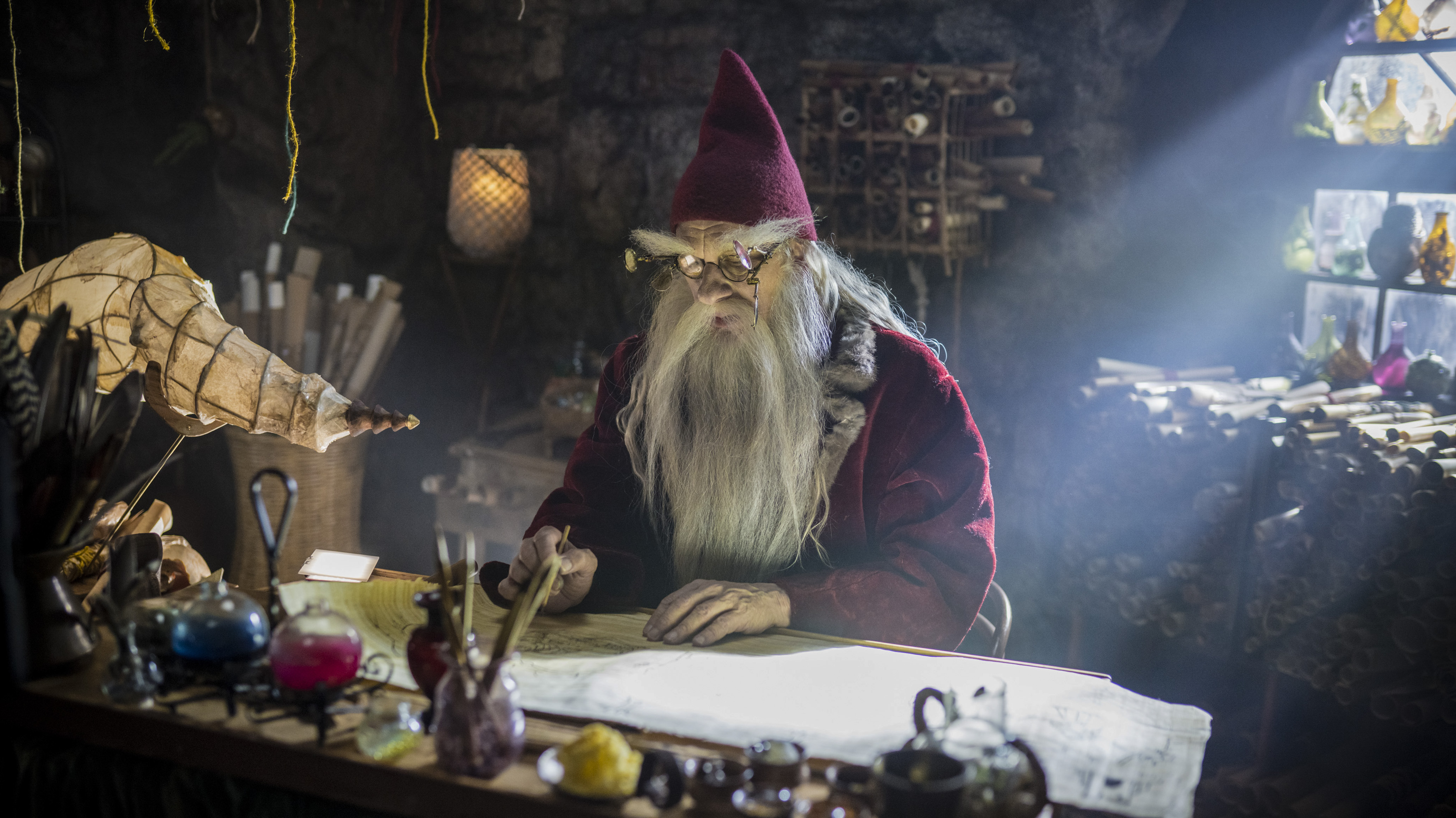 Nissetegneren (Henrik Koefoed) i 'Tinka og Sjælens Spejl'.