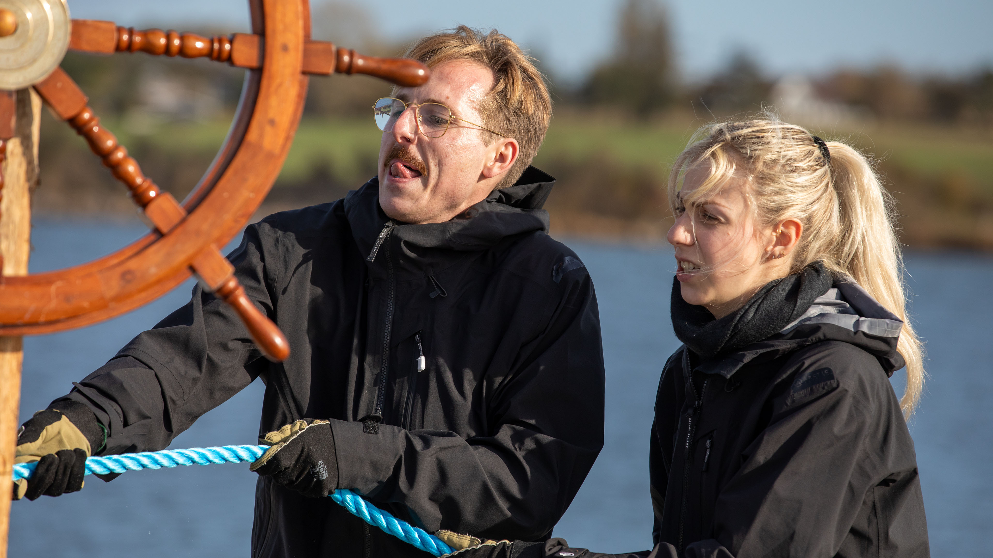 Thomas Korsgaard og Marie Watson