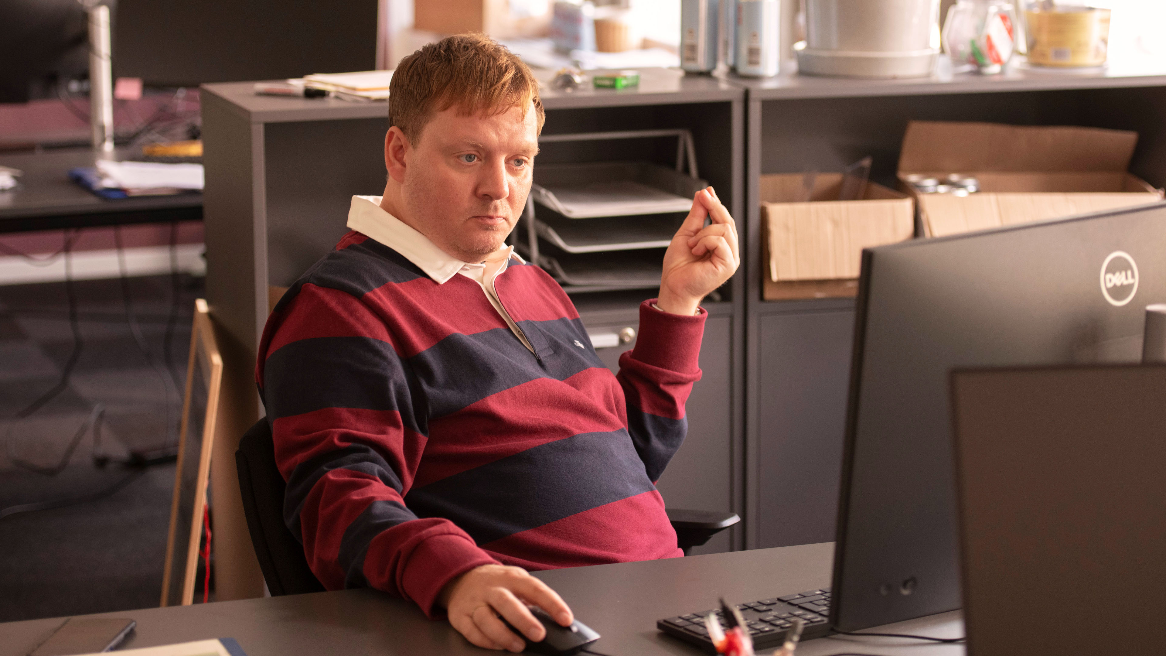 Sigurd (Jesper Ole Feit Andersen) i 'De bedste år'.