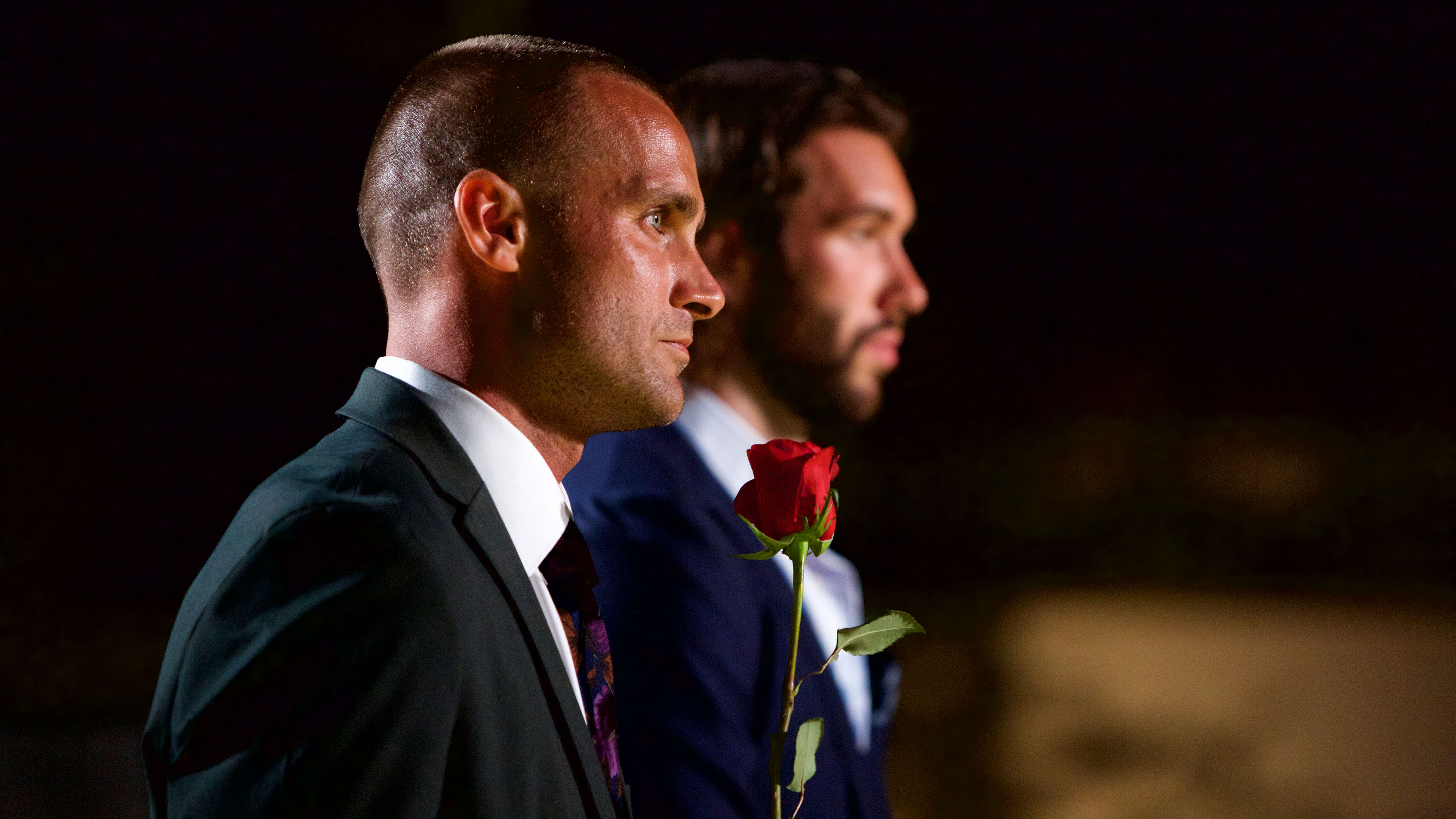 Den femte roseceremoni.