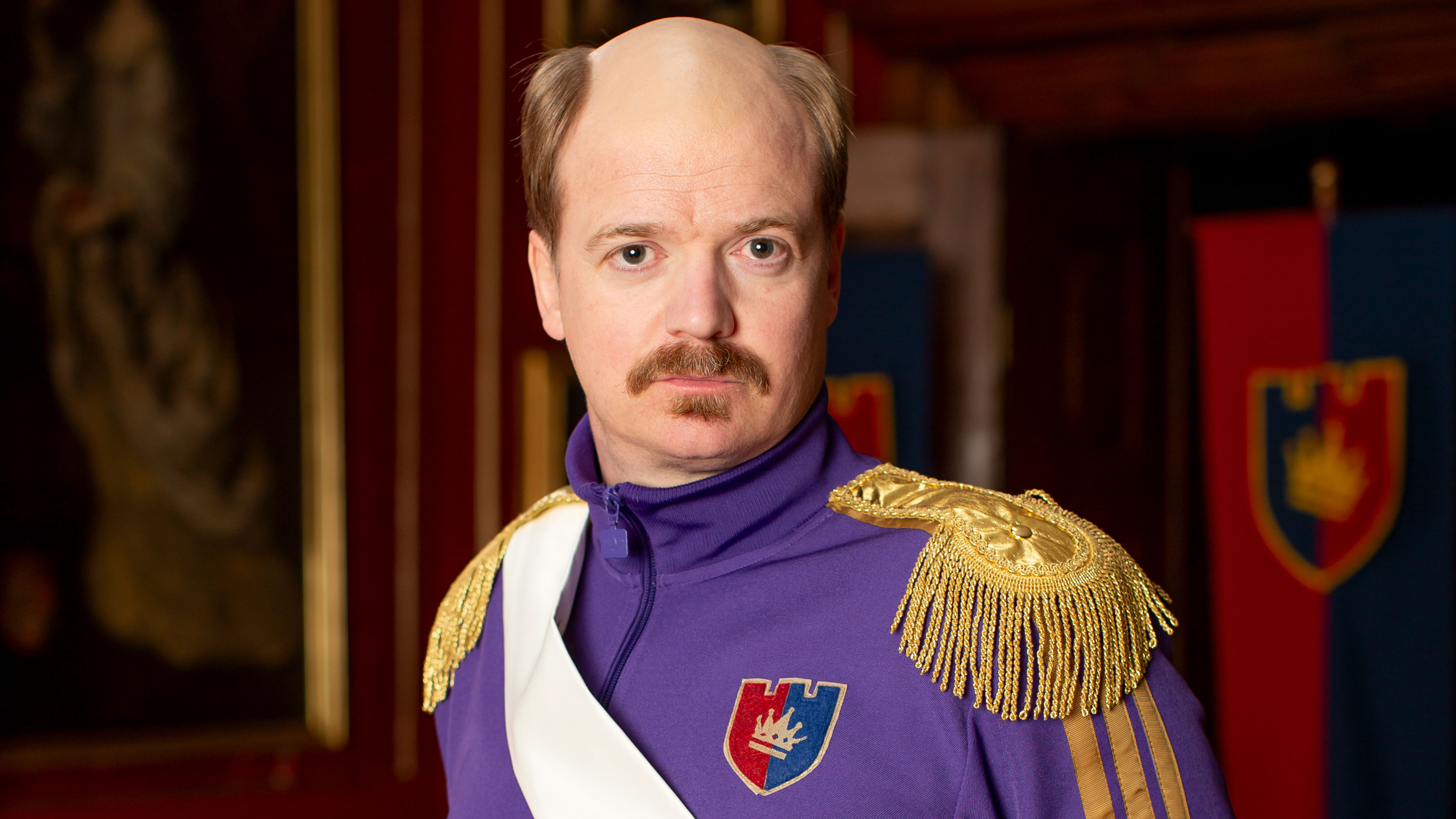 Hofmarskal Tobias Dybvad i 'Kongens efterfølger'.