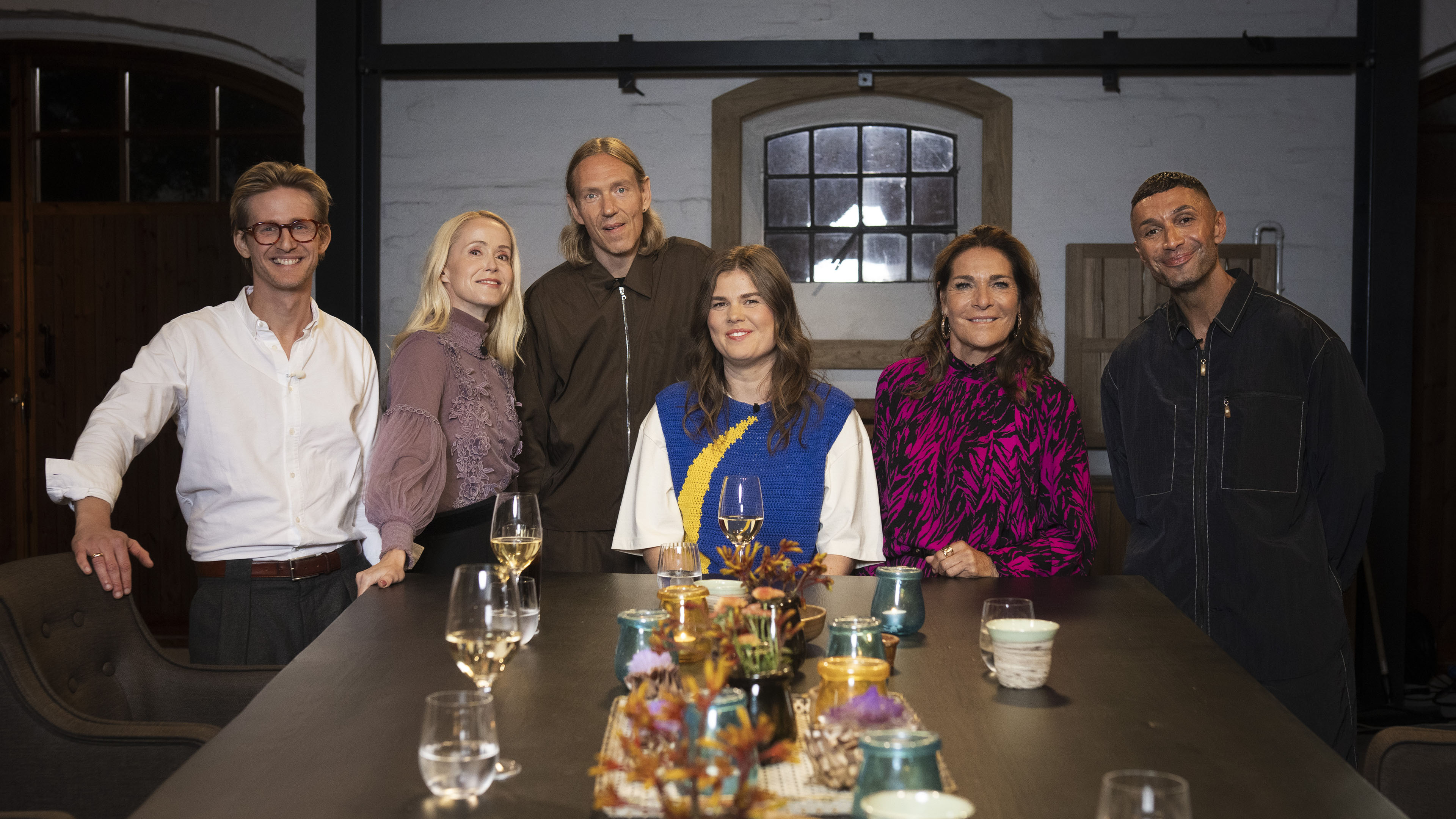 Guldimund, Tina Dickow, Nikolaj Manuel Vonsild, Pil, Lis Sørensen og Burhan G på Pils dag i ’Toppen af poppen’ sæson 14