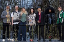 Martin Brygmann, Maximillian, Soleima, Kira Skov, Steen Jørgensen, Iris Gold og Nicklas Sahl i 'Toppen af poppen' sæson 12.