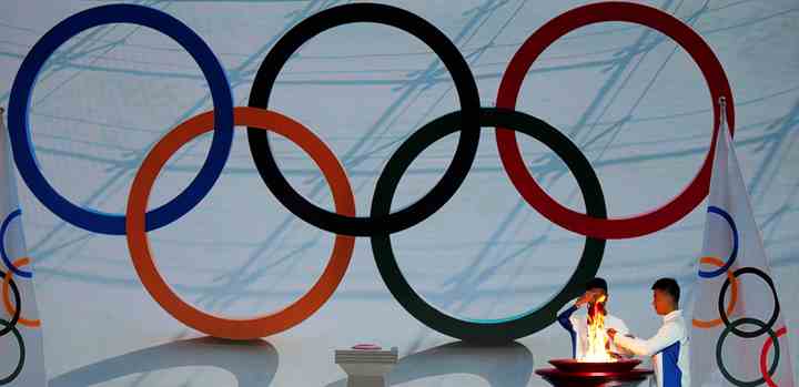 De Olympiske Lege vendte tilbage til TV 2 allerede sidste år, hvor DR og TV 2 sammen dækkede De Olympiske Vinterlege i Beijing. (Foto: Tingshu Wang / Reuters / Ritzau Scanpix / TV 2)