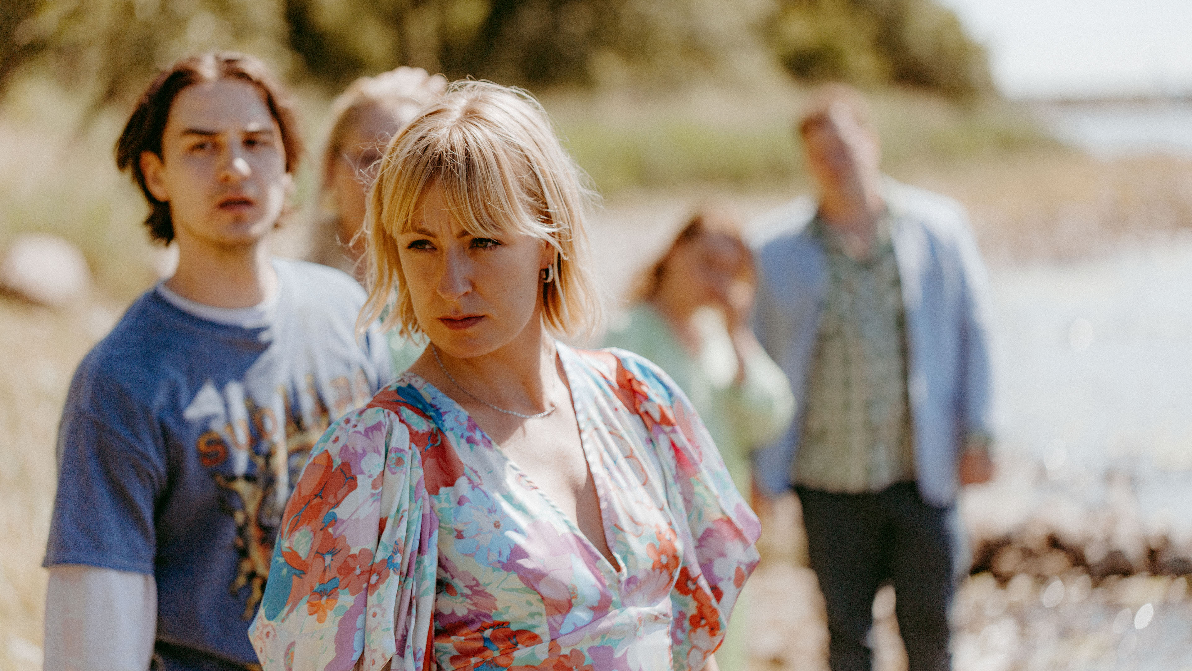 Simone (Katinka Lærke Petersen) i 'Overleverne'.