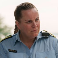Nadia (Lise Baastrup) i femte sæson af 'Sommerdahl'