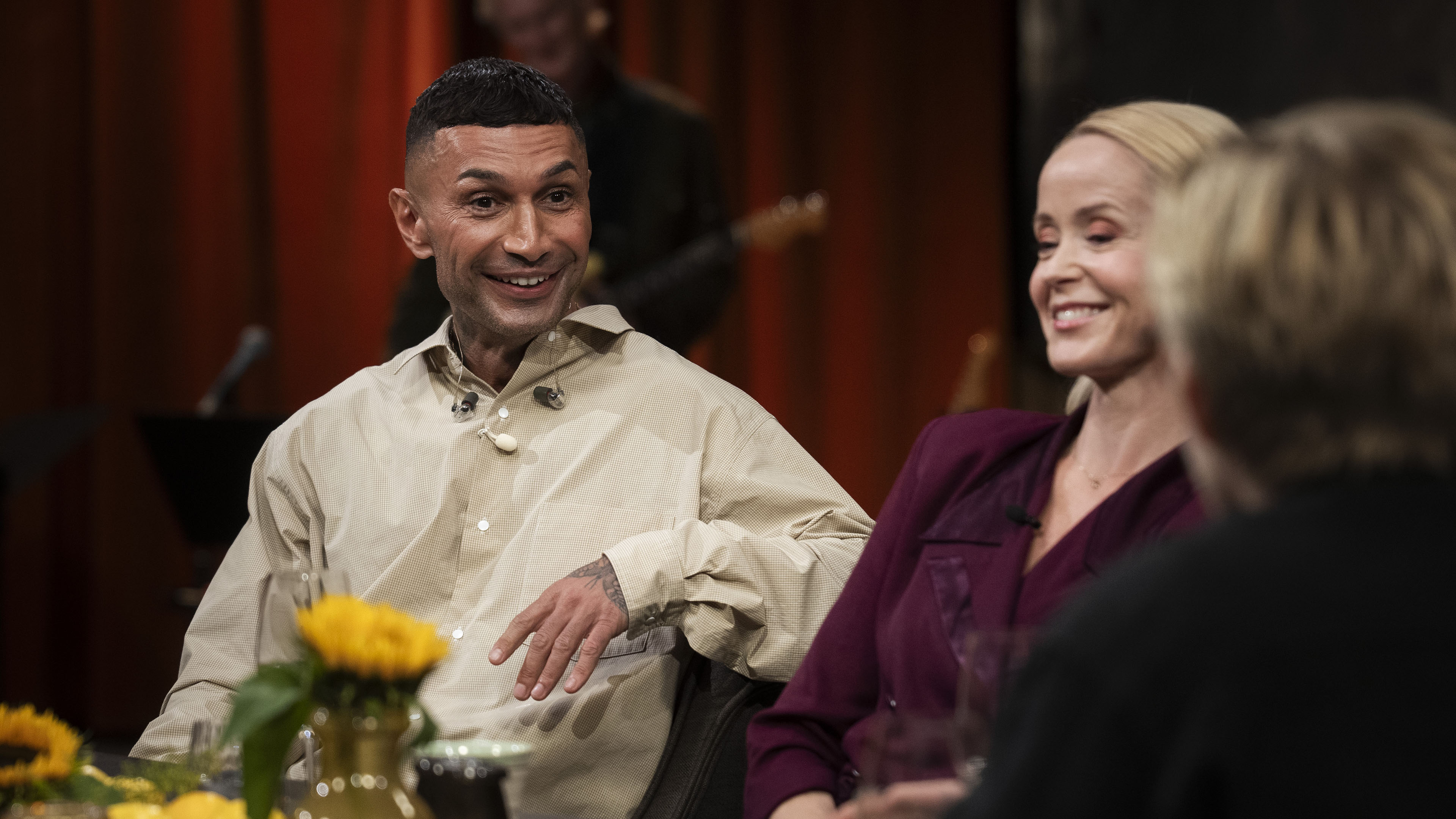 Burhan G og Tina Dickow i ’Toppen af poppen’ sæson 14.