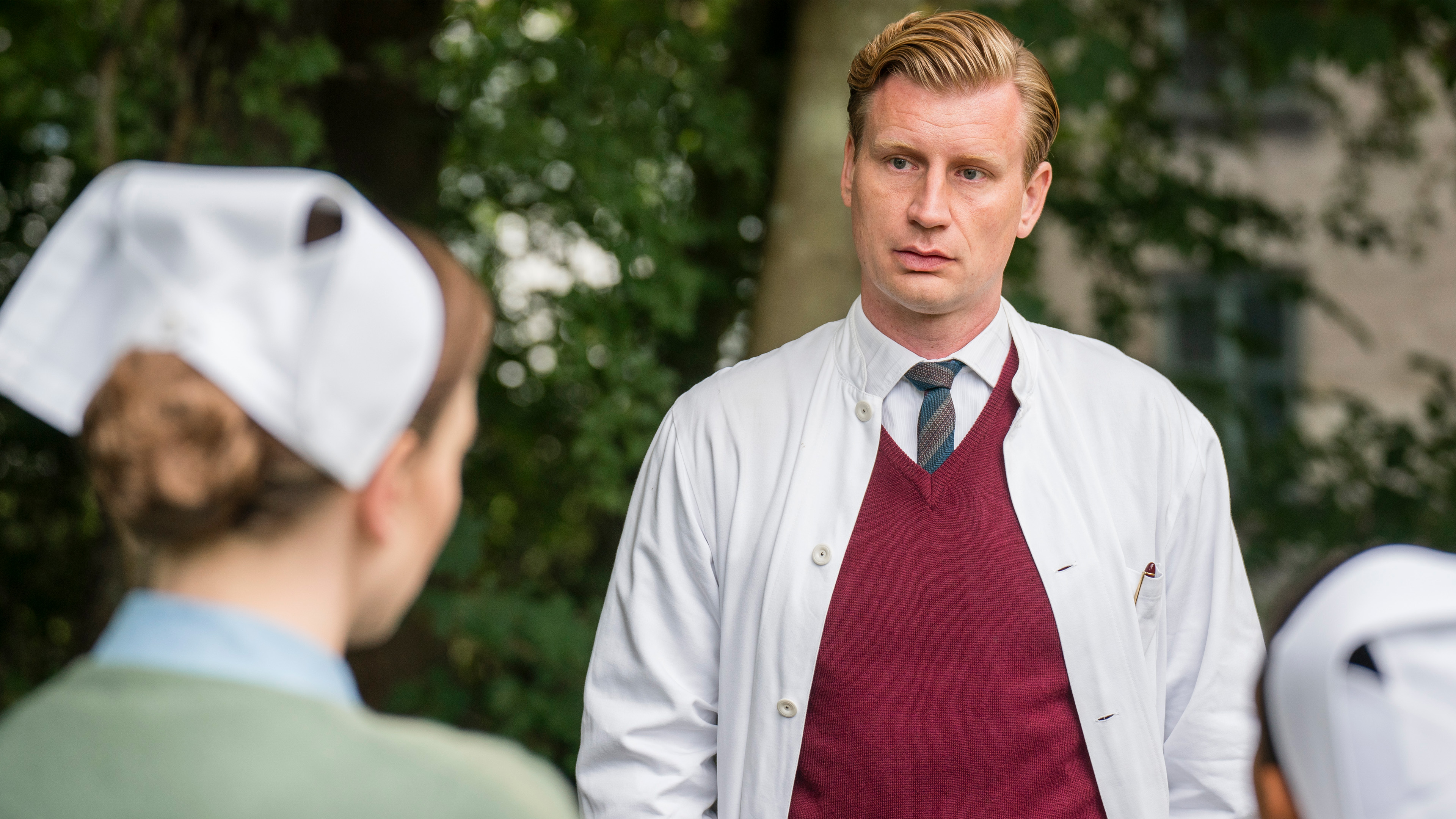 Jens Fischer (Andreas Jebro) i syvende sæson af 'Sygeplejeskolen'.