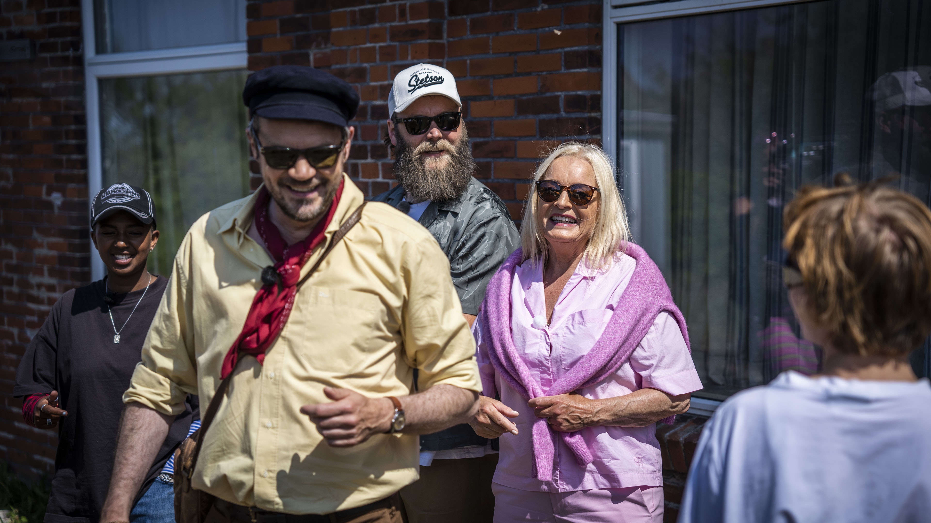 Peter Sommer, Thomas Alstrup og Anne Linnet  i 'Toppen af poppen'.