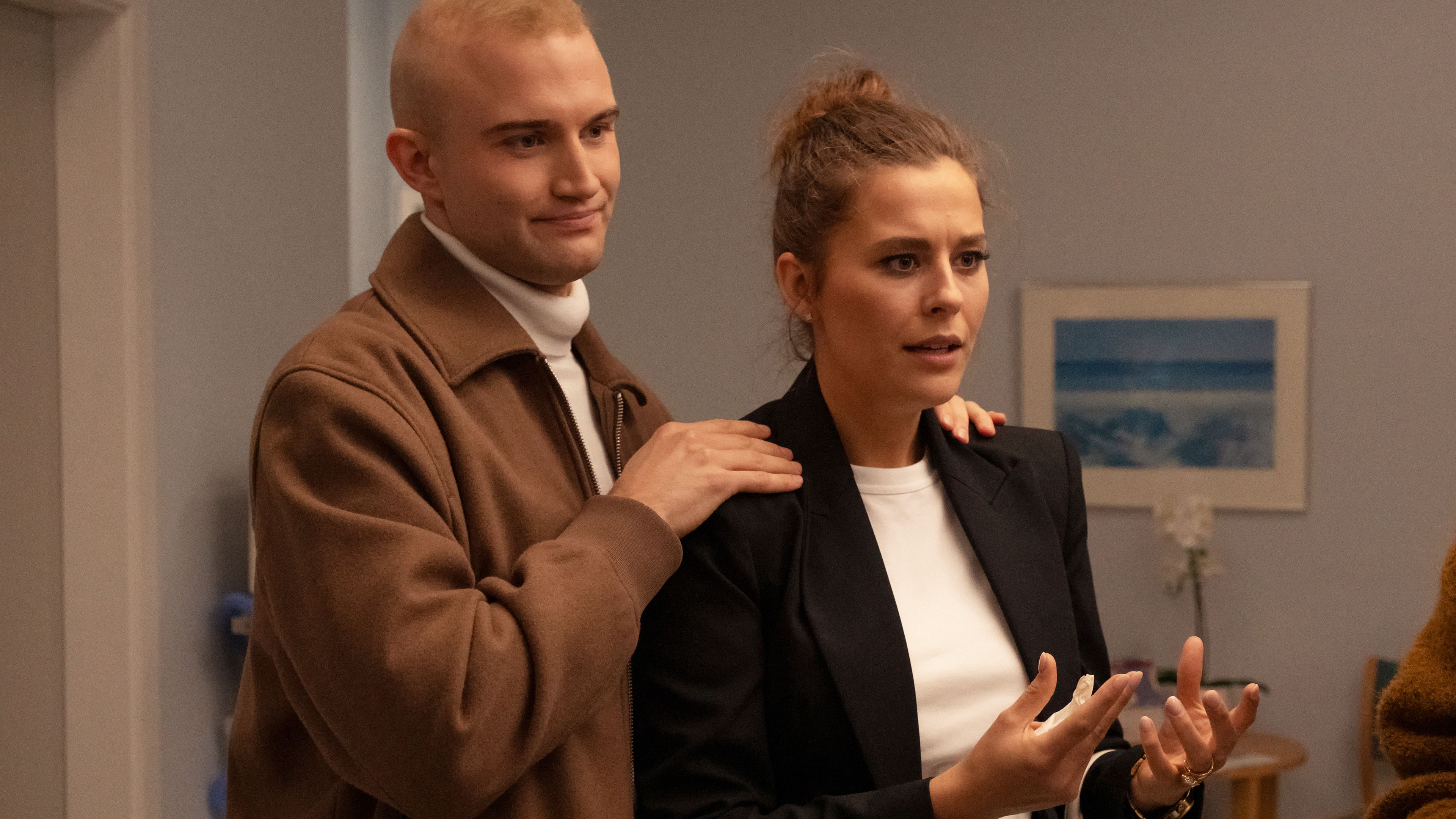 Claes (Kristoffer Eriknauer) og Laura (Roberta Reichhardt) i 'De bedste år'.