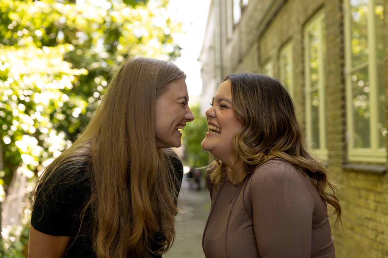 Mathilde og Stephanie 2025.