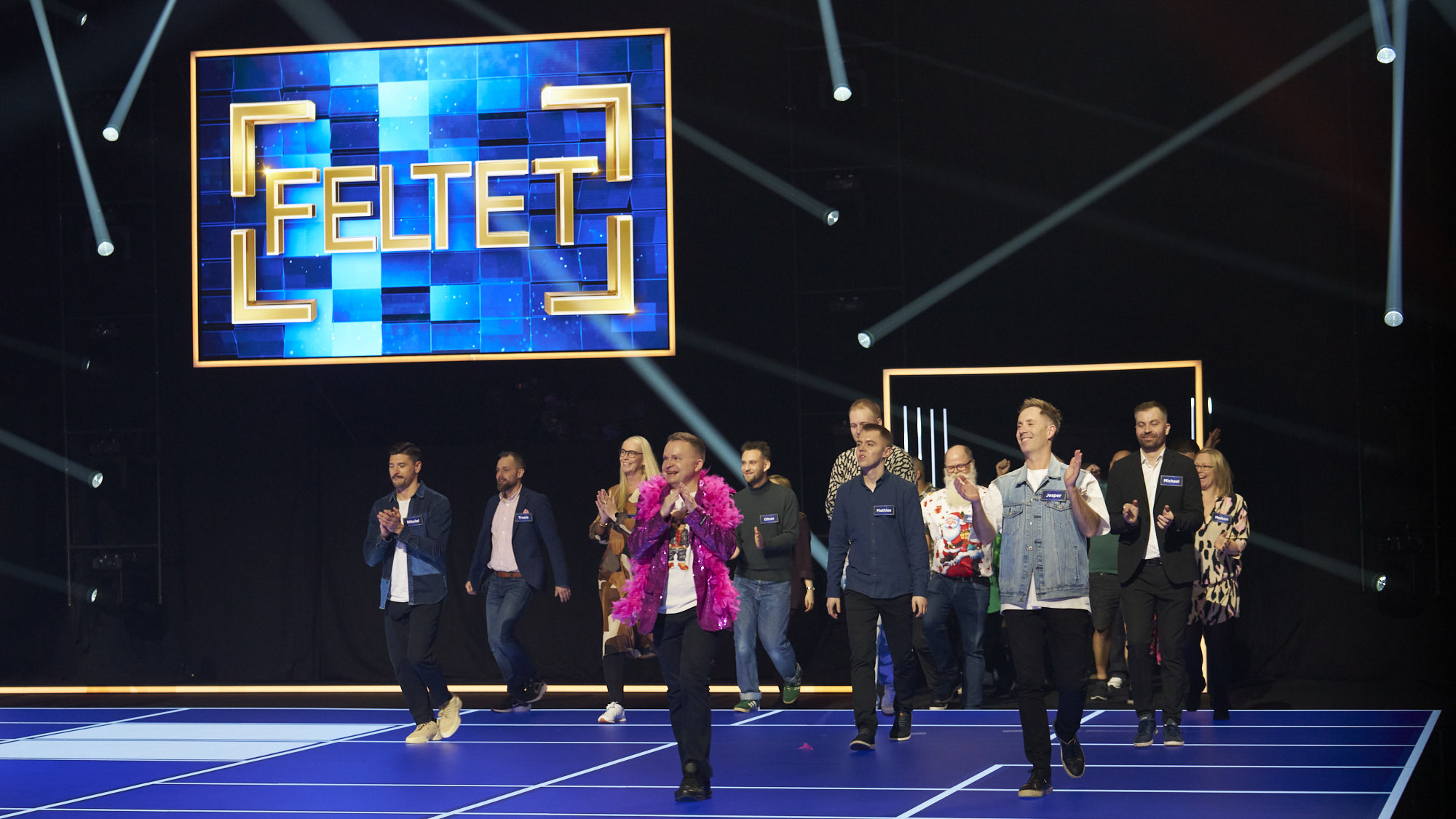 I marts lancerer TV 2 det helt nye quizprogram 'Feltet - Danmarks største quizkamp'.