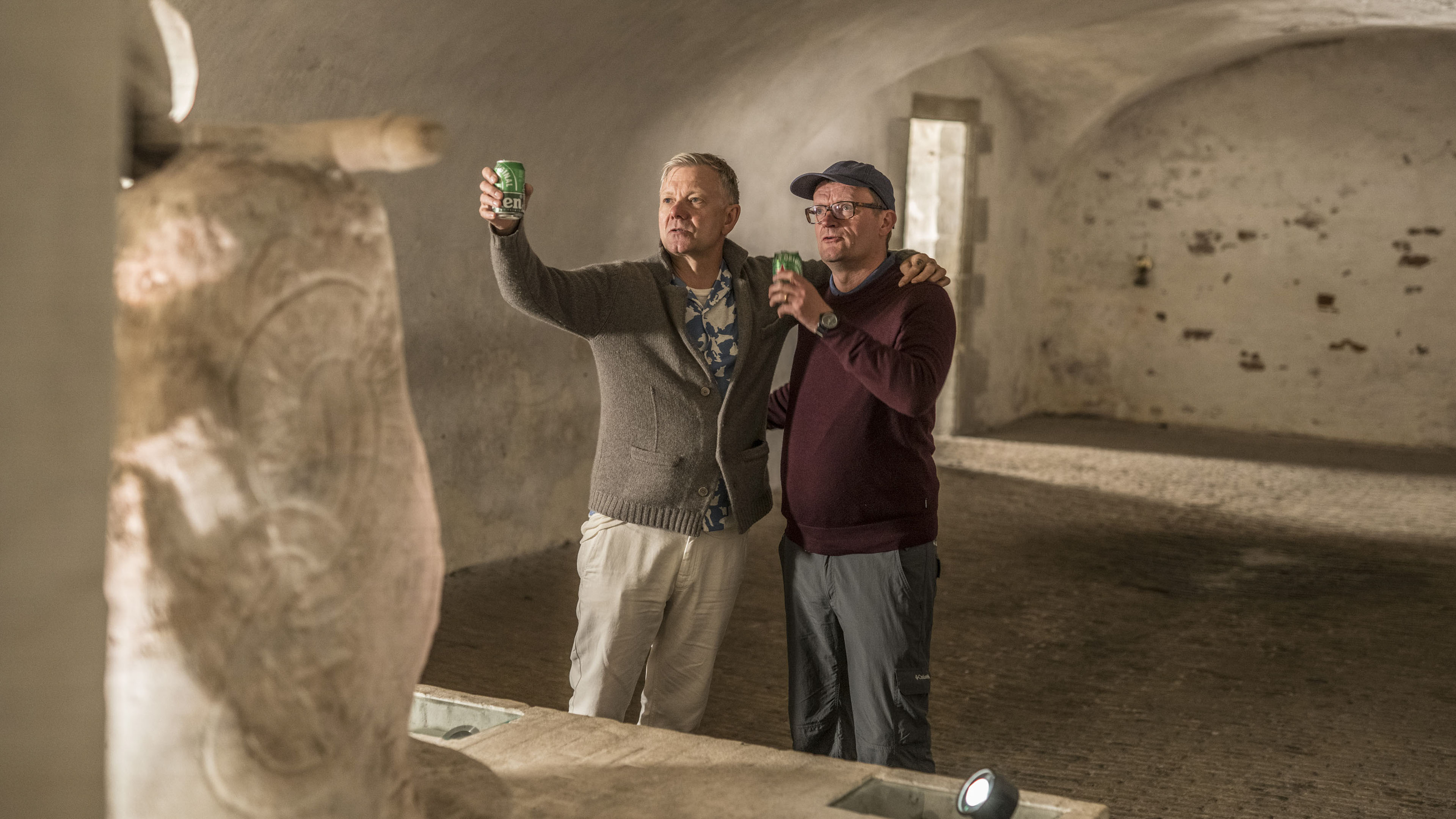 Casper (Casper Christensen) og Frank (Frank Hvam) i 'Klovn' 9.