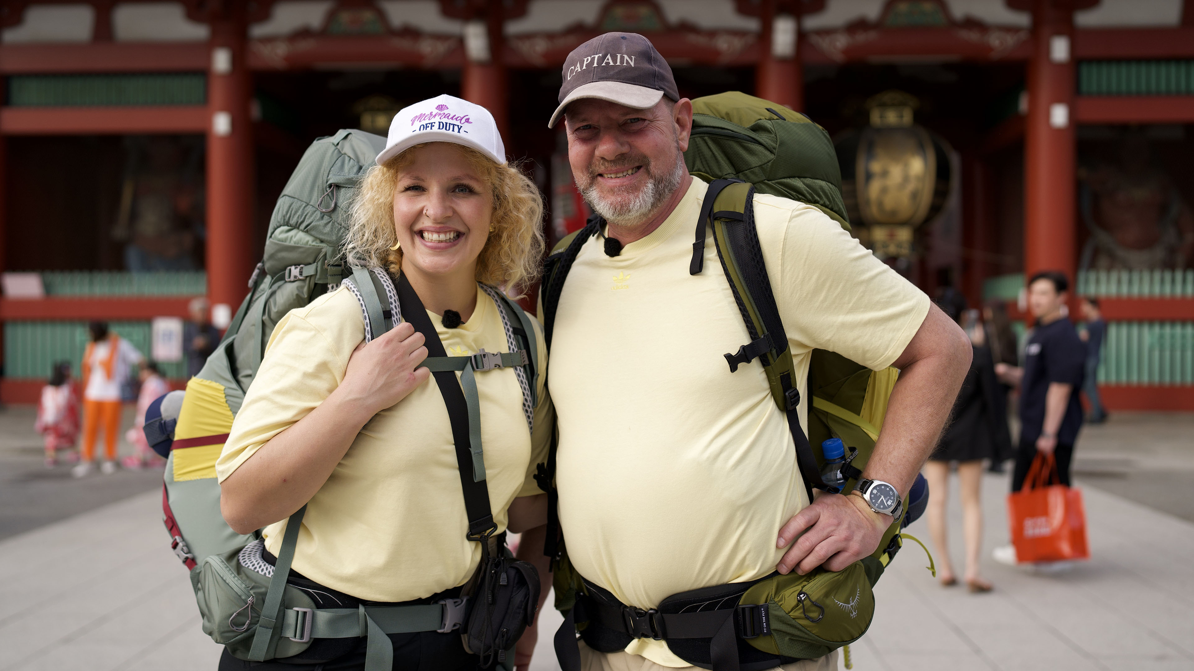 Michael og Mette fra Gult hold.