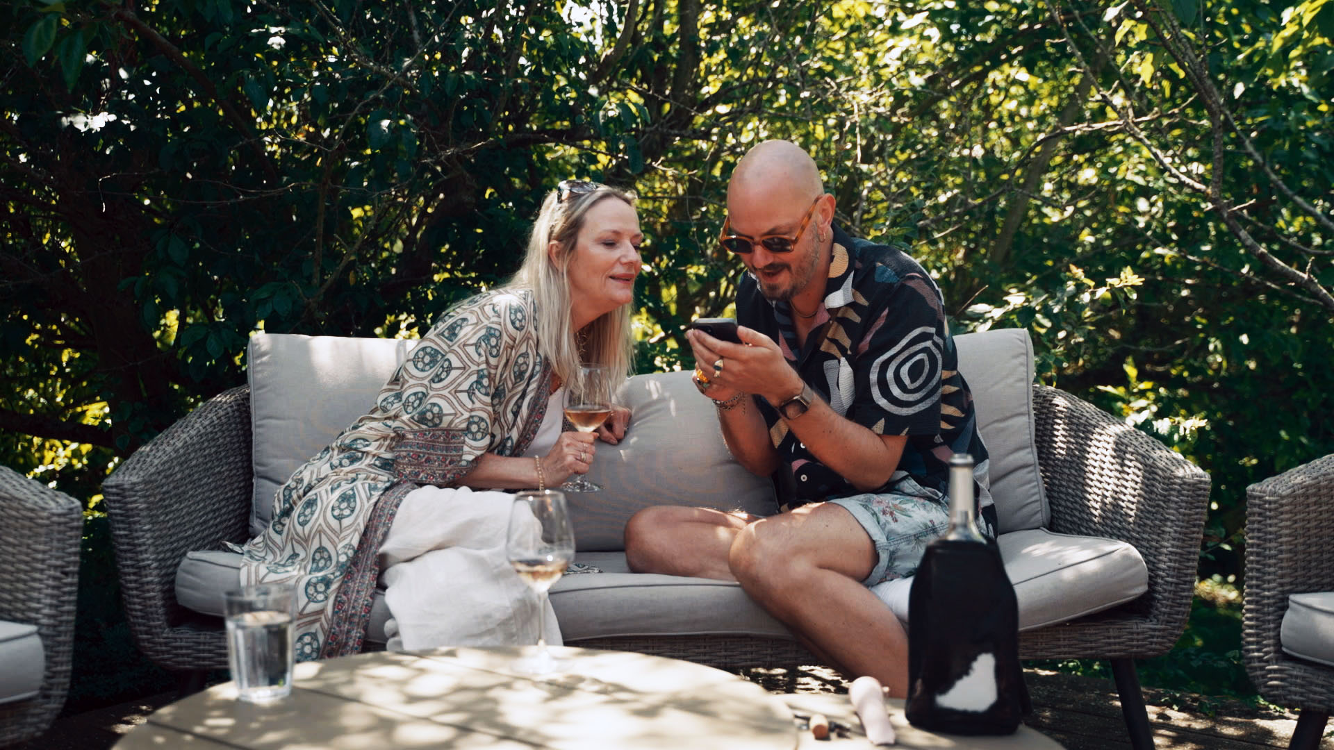 Episode 3: Rune med hans faster i 'Slaget om Tisvilde'.