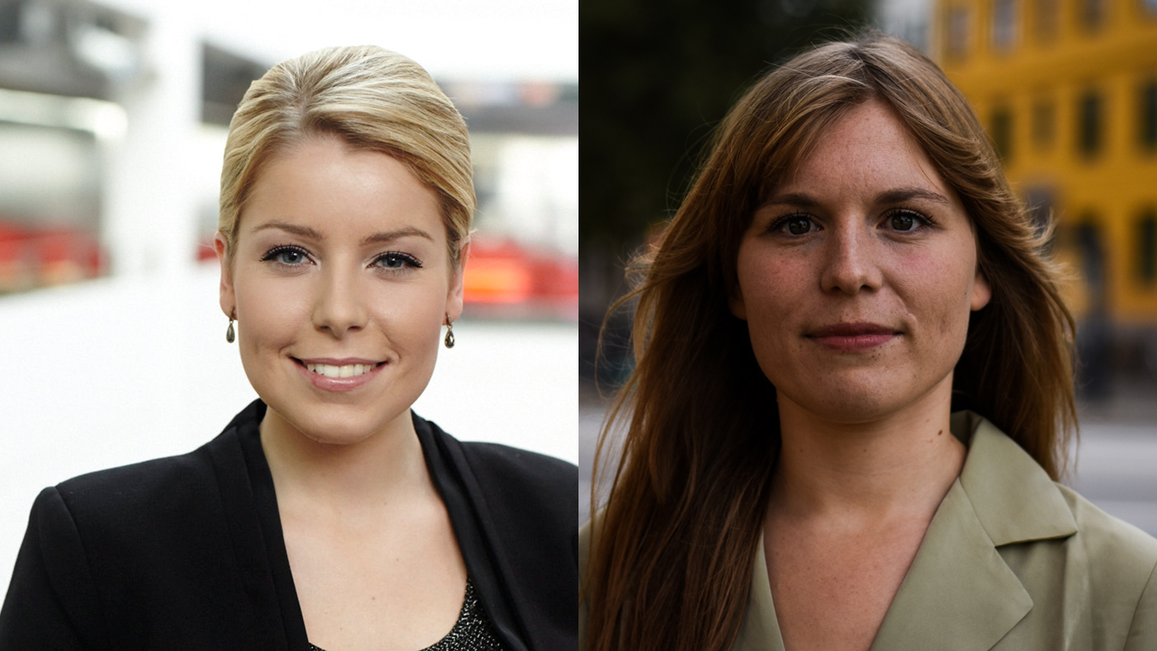 Nadia Filt og Andrea Dragsdahl er nye værter på TV 2 NEWS fra november. (Foto: Henrik Ohsten / TV 2)
