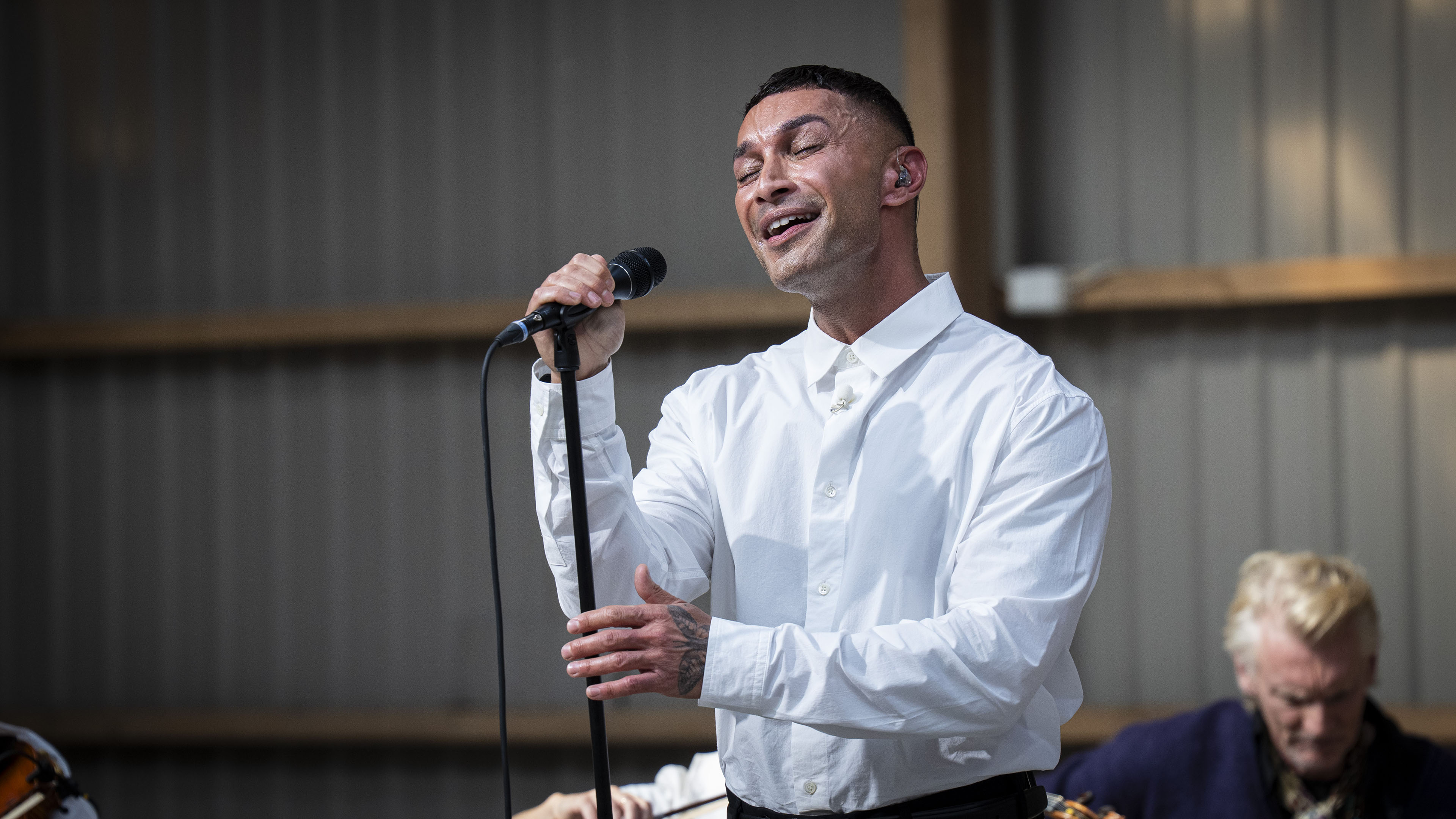 Burhan G på Lis Sørensens dag i ’Toppen af poppen’ sæson 14.