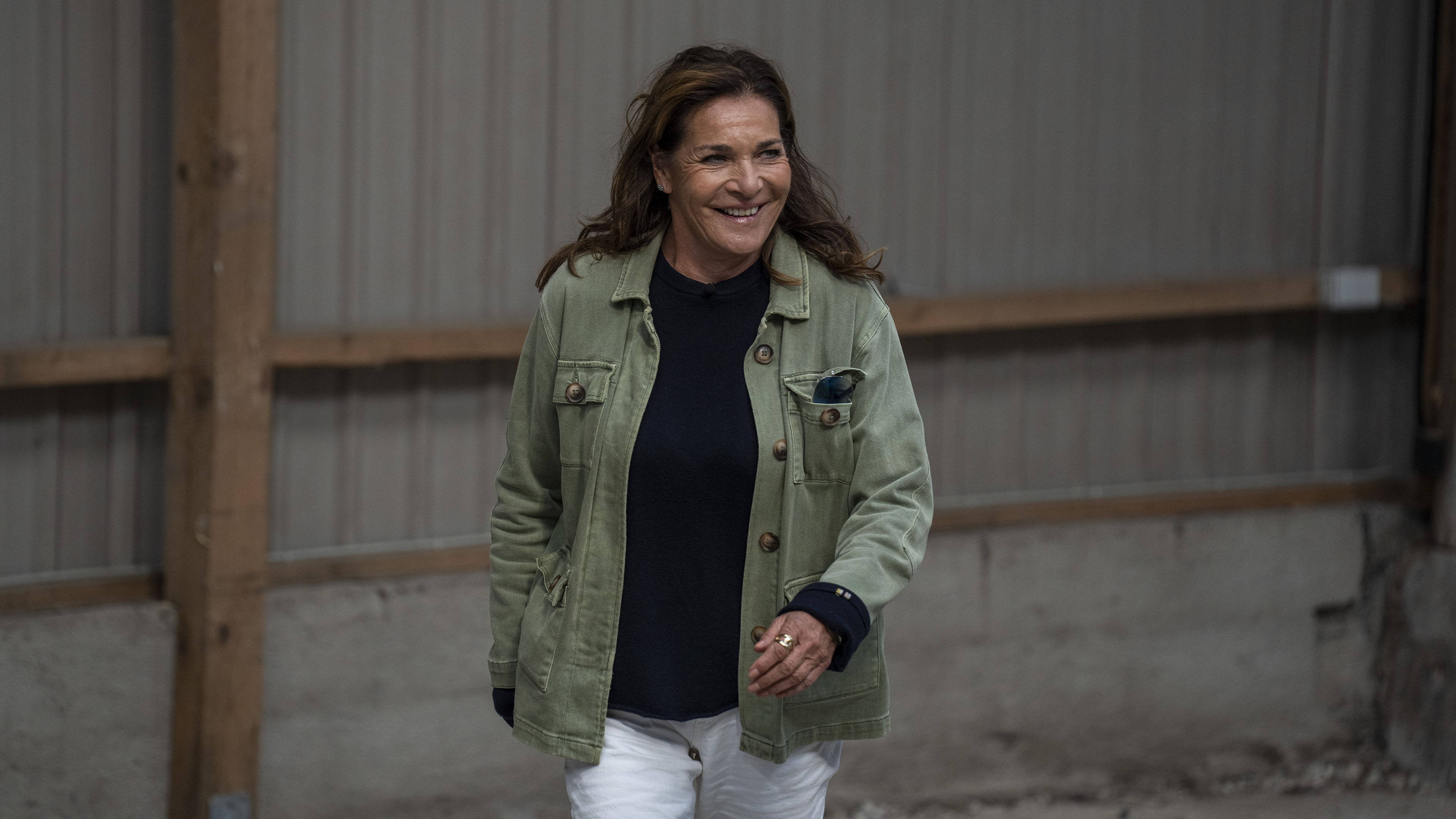 Lis Sørensen på sin dag i 'Toppen af poppen'. 