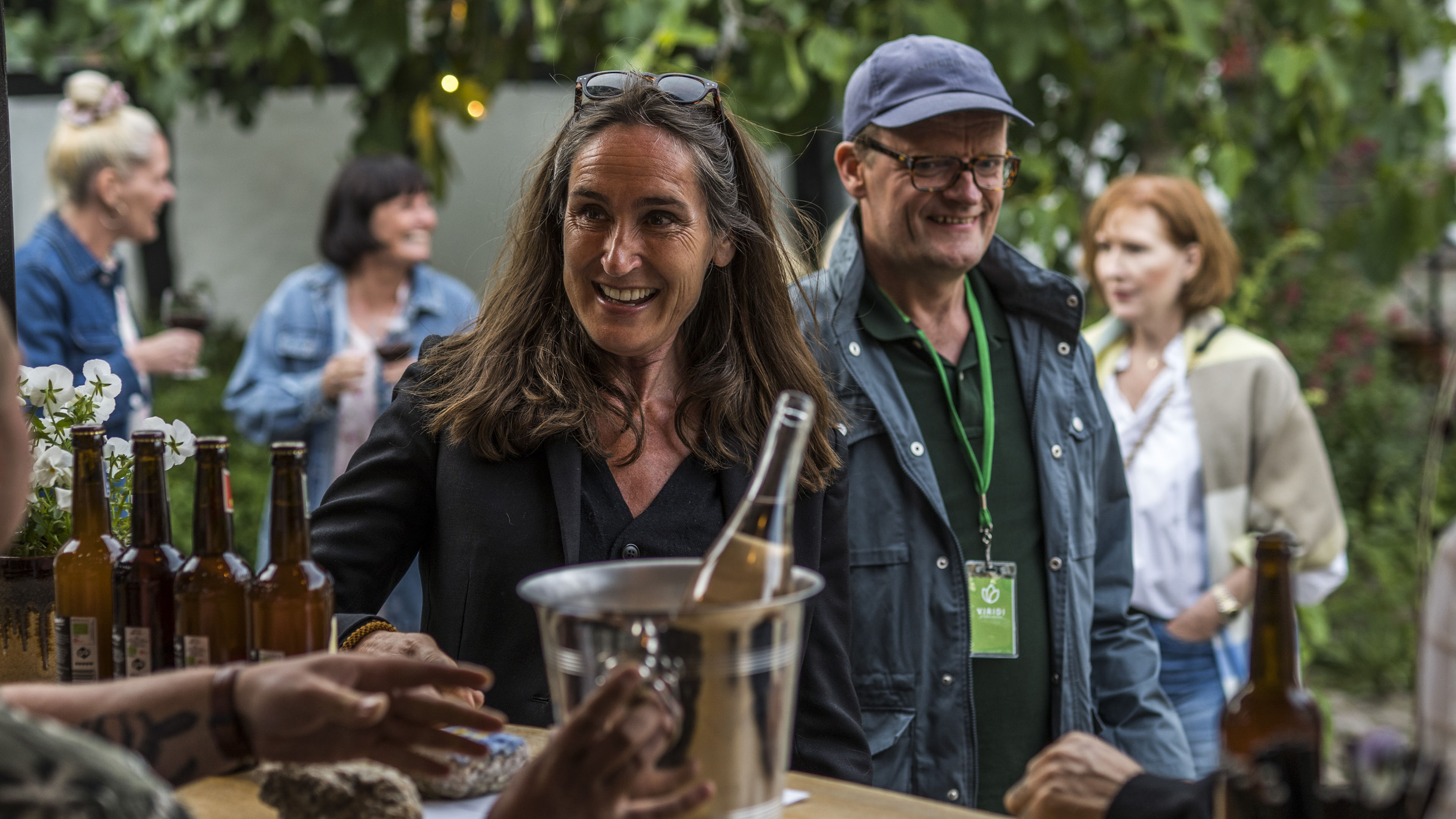 Signe Wenneberg og Frank (Frank Hvam) i 'Klovn' 9.