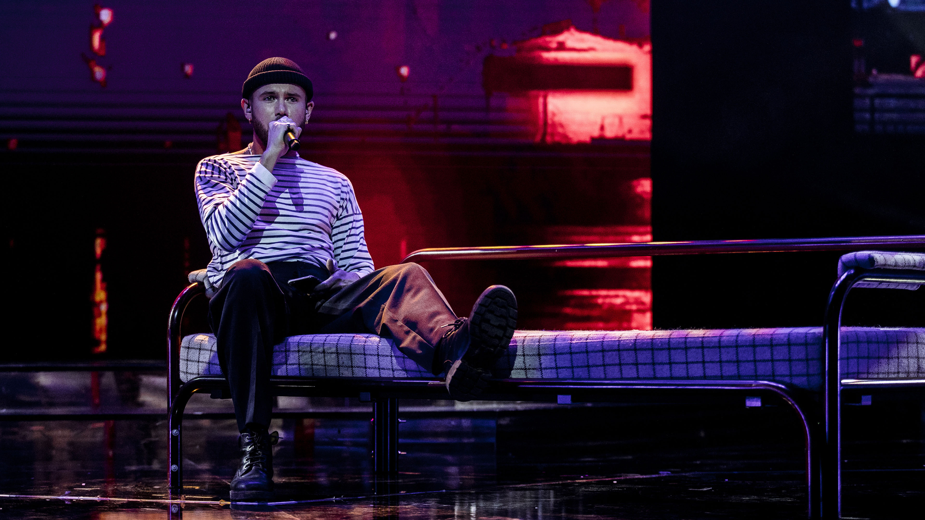 Tredje liveshow: Kristoffer Lundholm.