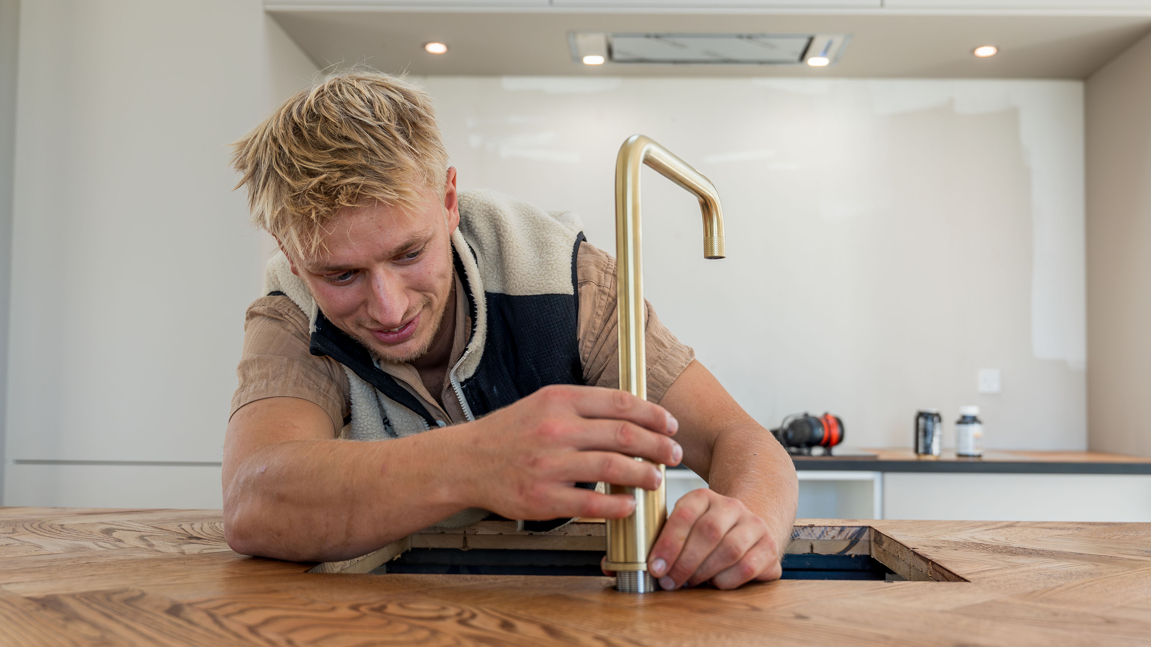 Grønt hus - Maisemarie og Simon.