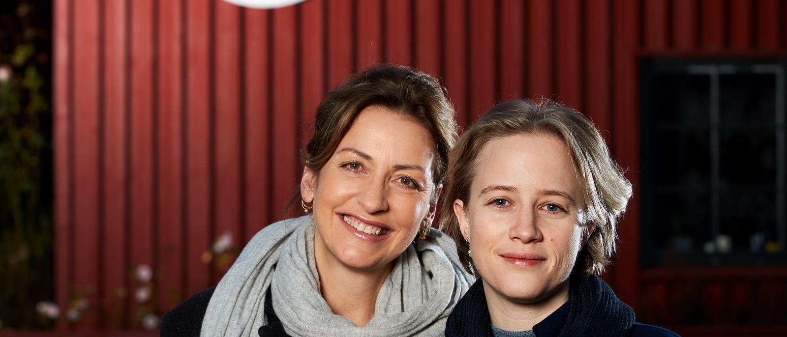 Producere Camilla Hammerich og Trin Hjortkjær Thomsen. 