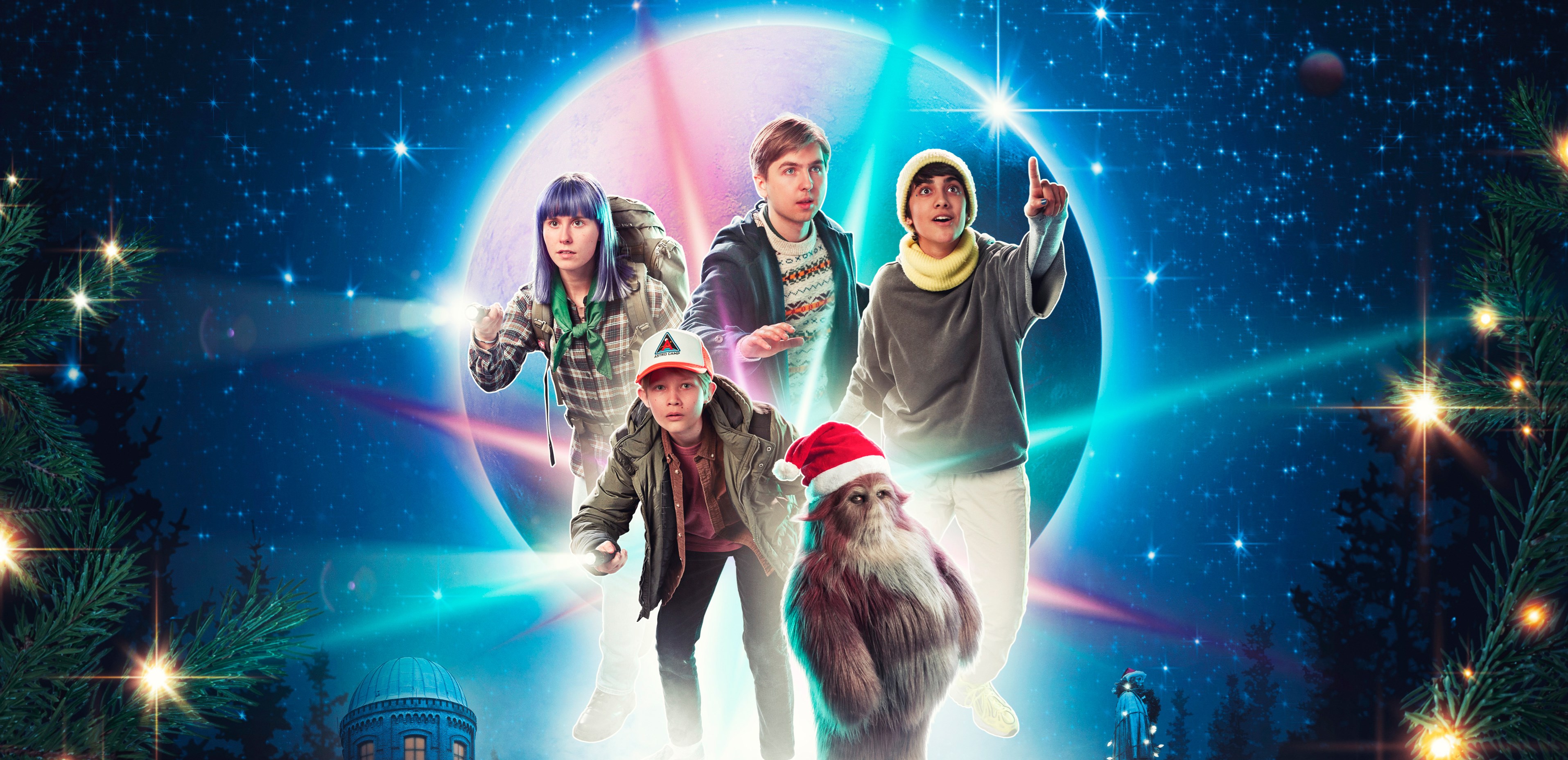 Årets TV 2-familiejulekalender 'Kometernes jul' tager os med på en eventyrlig og kosmisk rejse. TV 2 har netop i dag, torsdag, holdt pressemøde på 'Kometernes jul'. (Foto: Christian Geisnæs / TV 2)