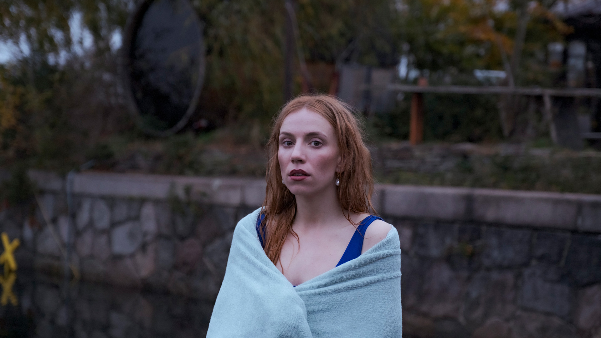 Emma Sehested Høeg som Nanna og Gustav Giese som Søren i 'Killjoy'.