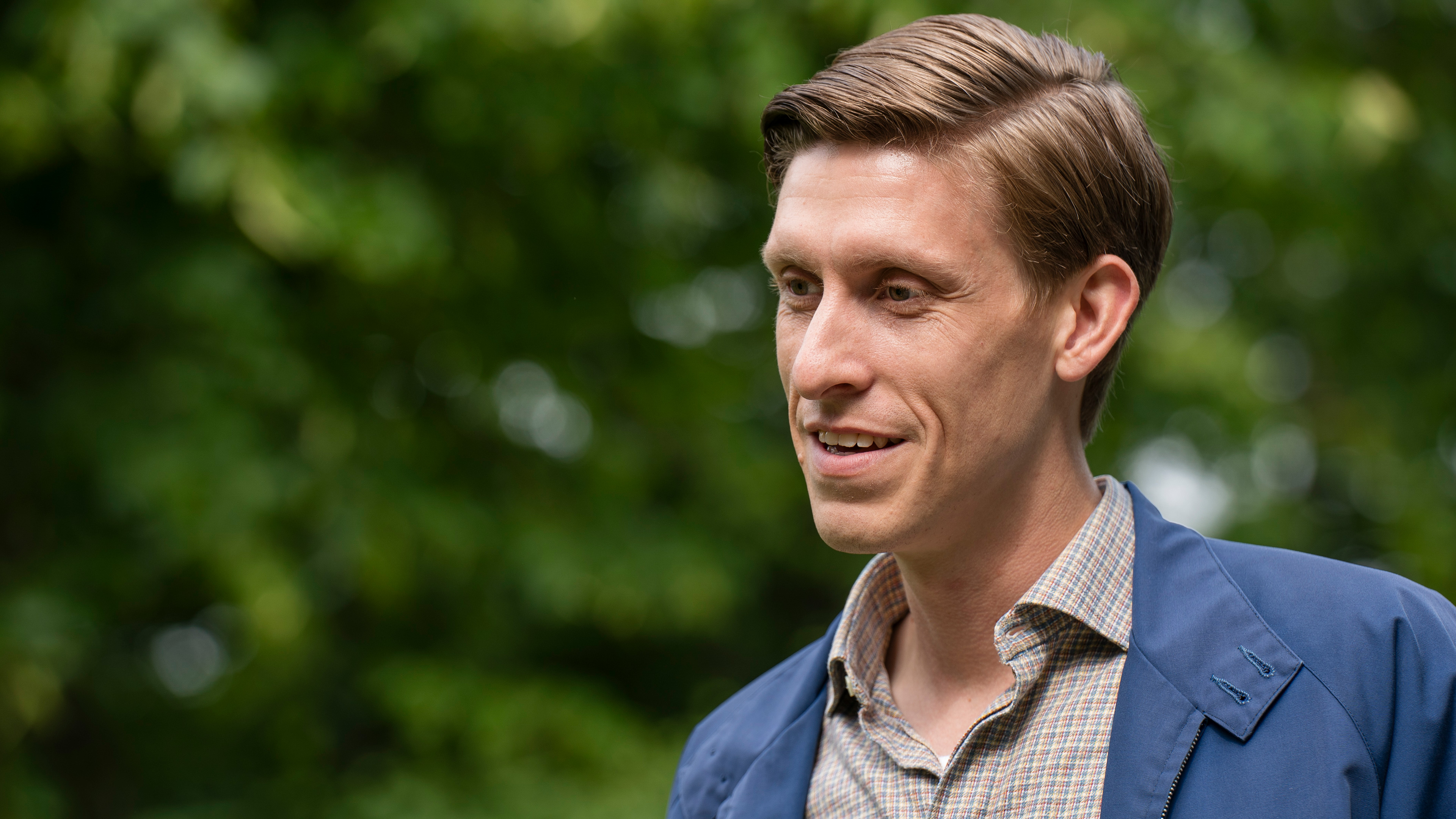 Peter Rømer (Mikkel Becker Hilgart) i 'Sygeplejeskolen'.