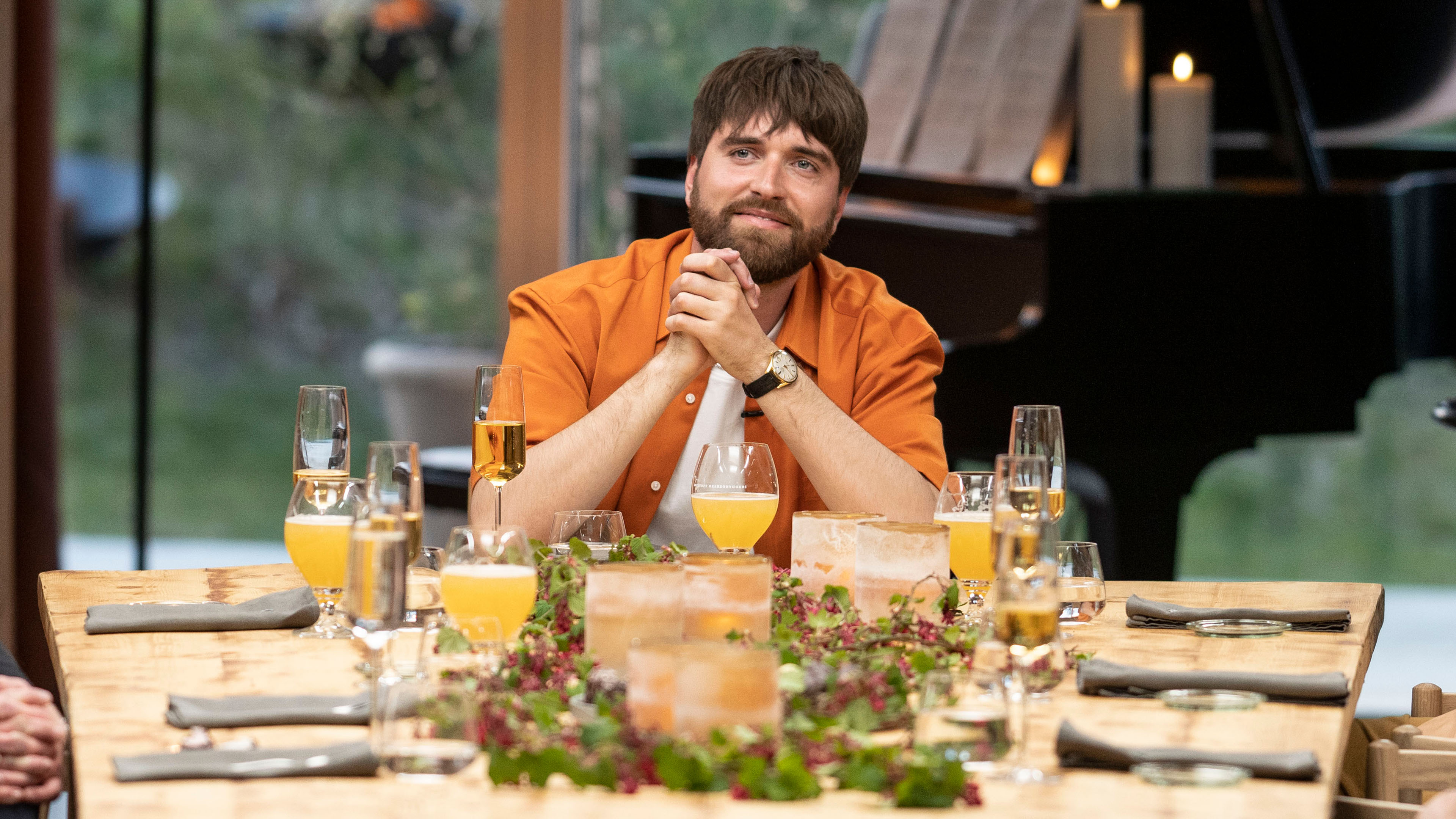 Malte Ebert sidder for bordenden. 