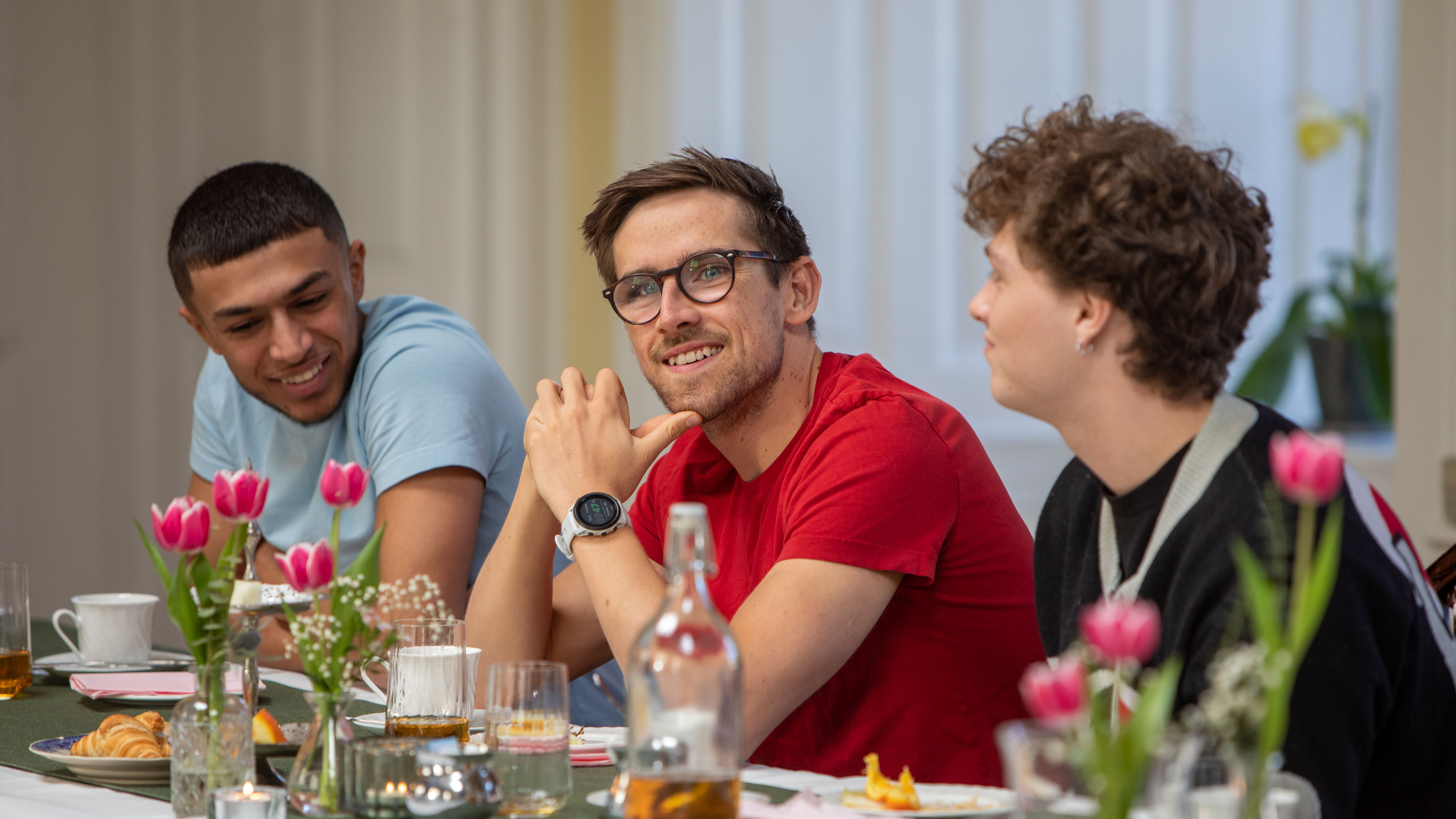 Tarek, Jacob og Oscar