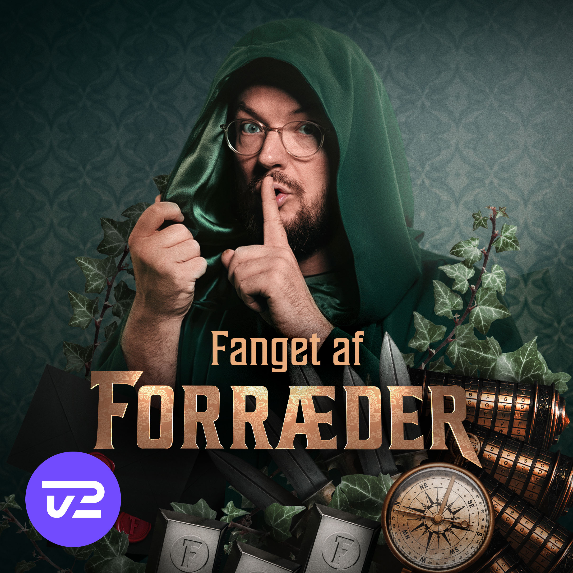 'Fanget af Forræder' - podcast med Mathias Helt som vært.